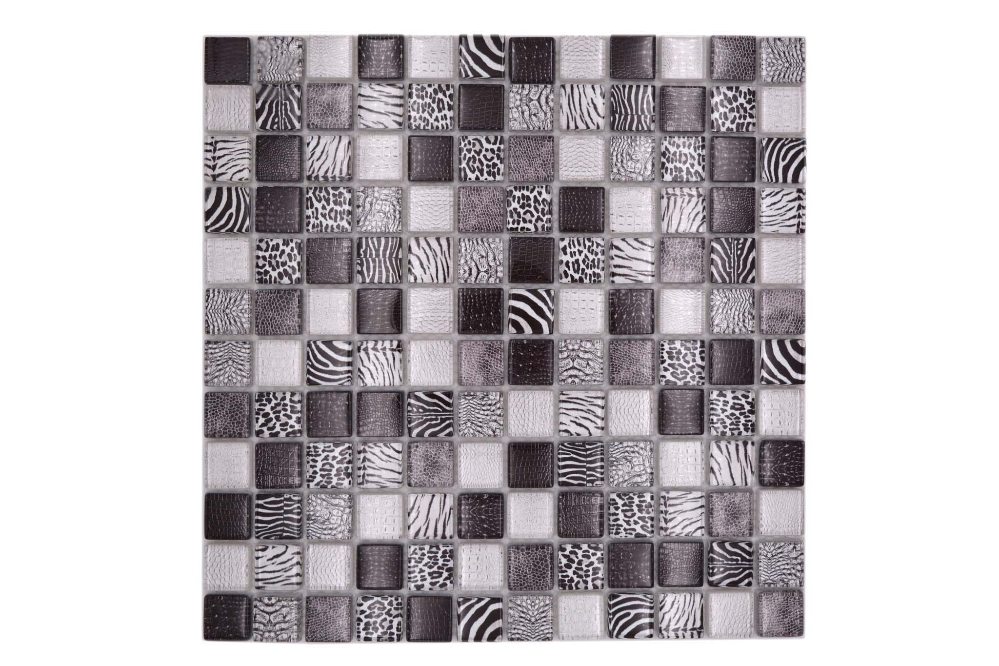 Mosaik Svart Aarhus - 003 | 0,089 m²/ark