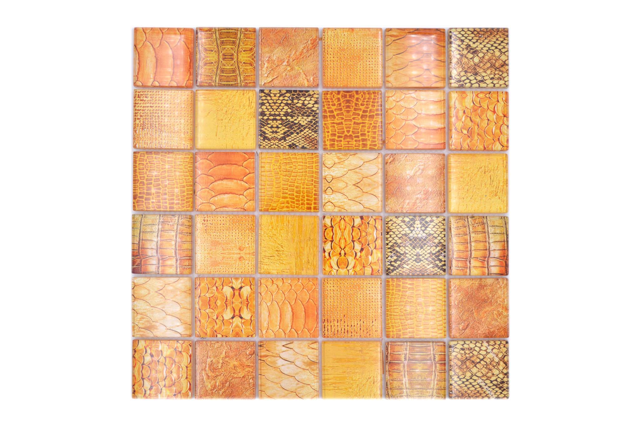 Mosaik Orange Aarhus - 008 | 0,089 m²/ark