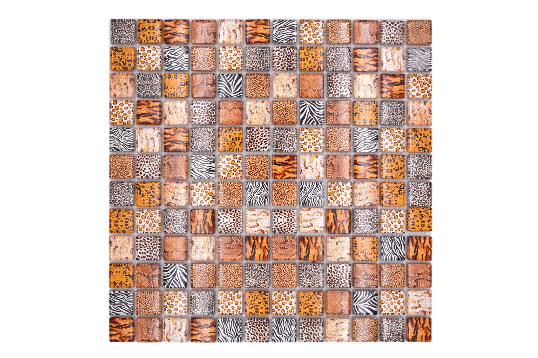 Mosaik Brun Aarhus - 009 | 0,089 m²/ark