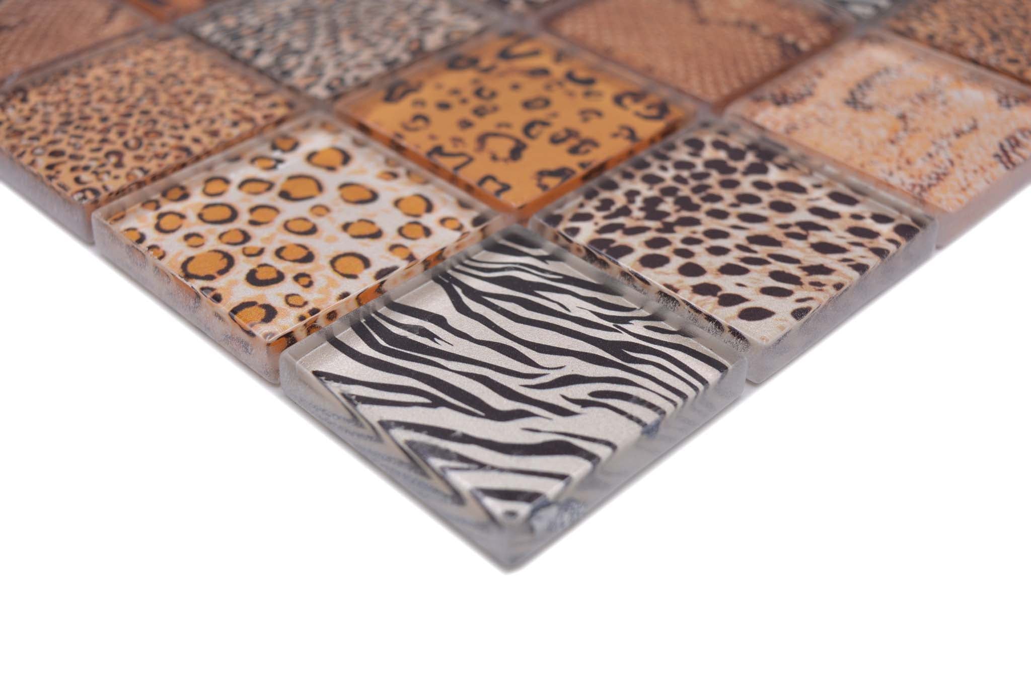 Mosaik Brun Aarhus - 010 | 0,089 m²/ark