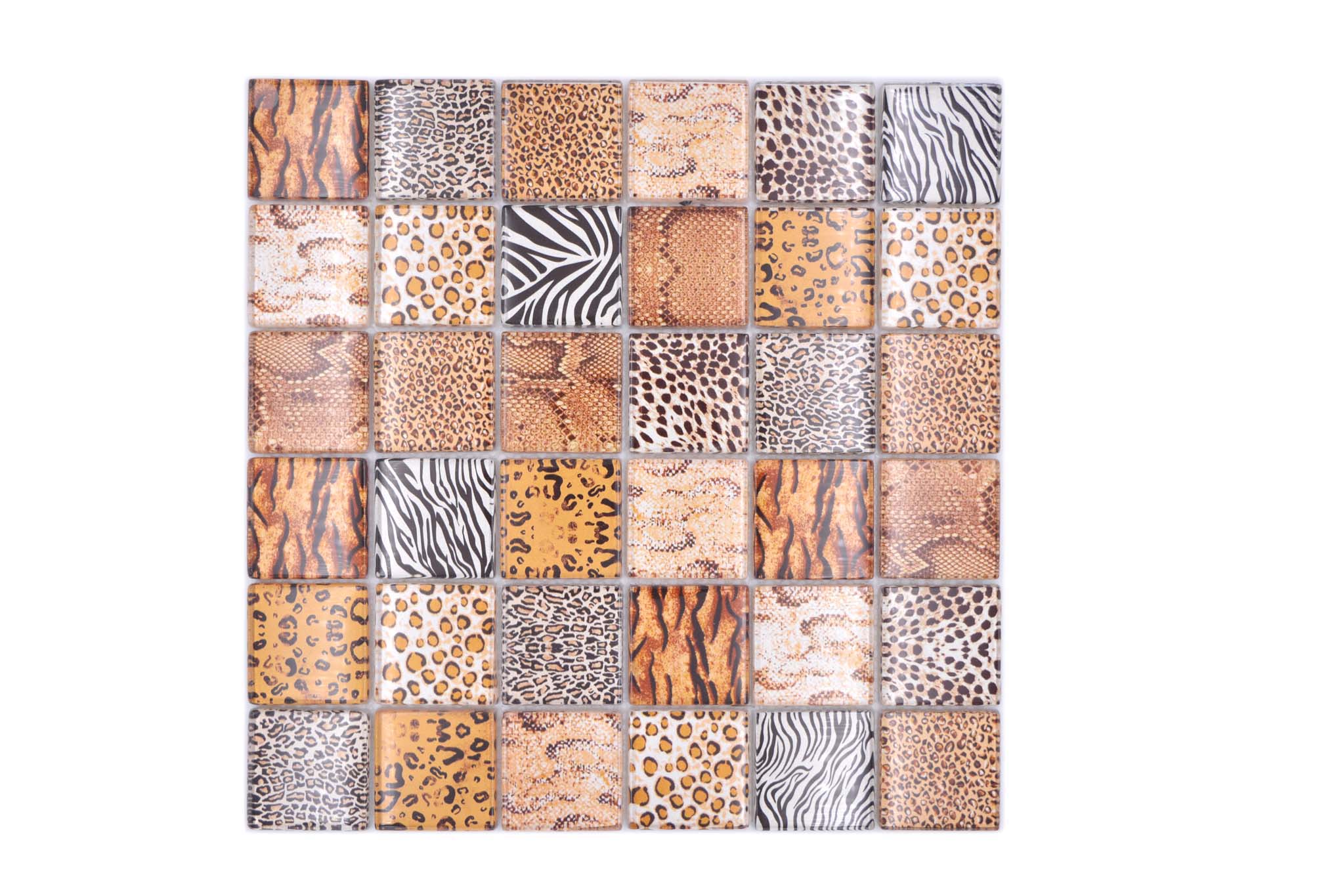 Mosaik Brun Aarhus - 010 | 0,089 m²/ark