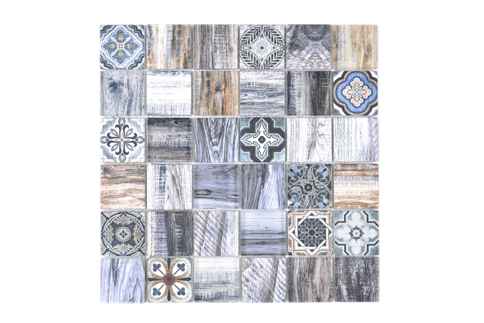 Mosaik Blå Öckerö - 016 | 0,09 m²/ark