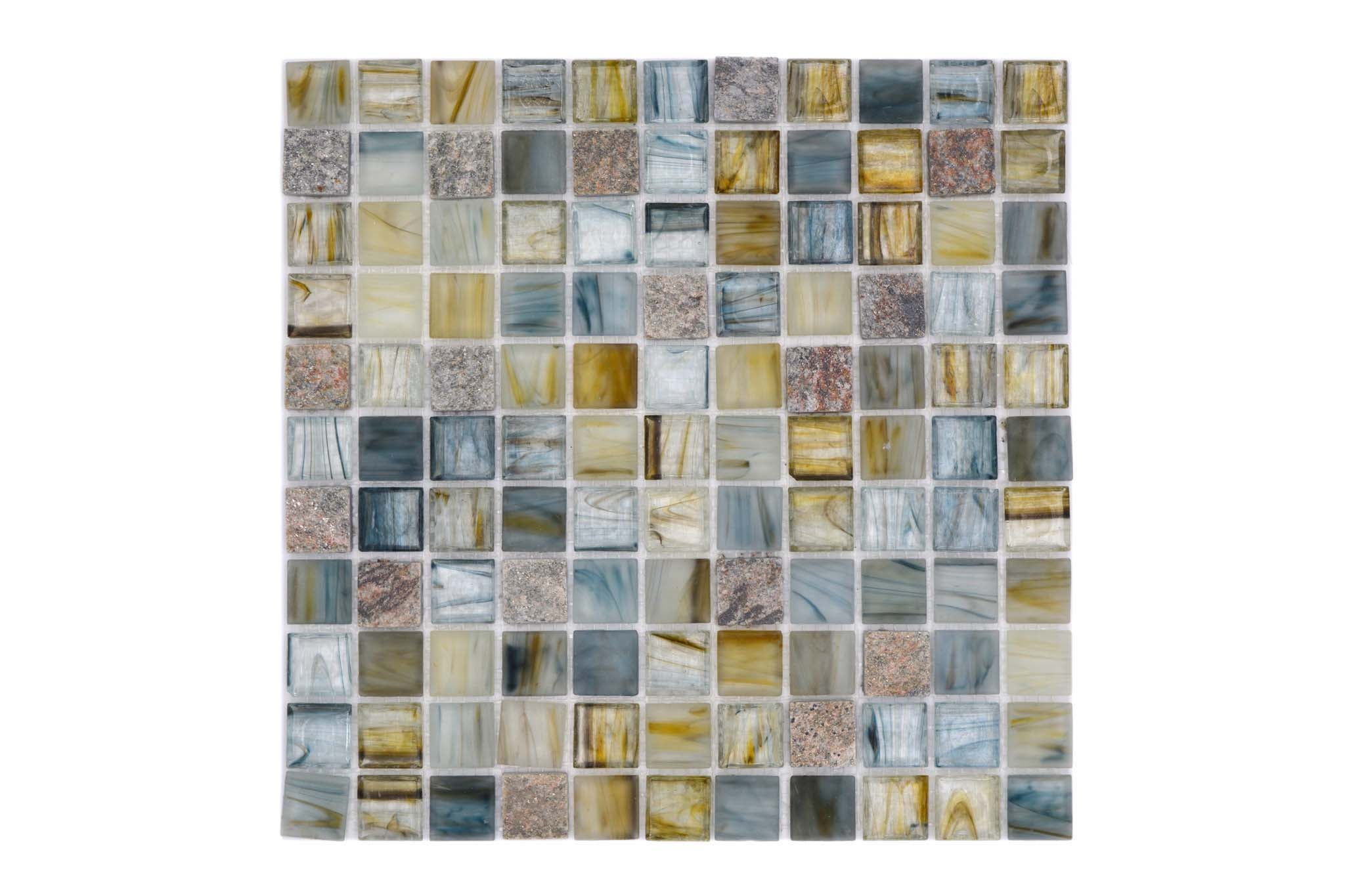 Mosaik Grå Strängnäs - 003 | 0,091 m²/ark