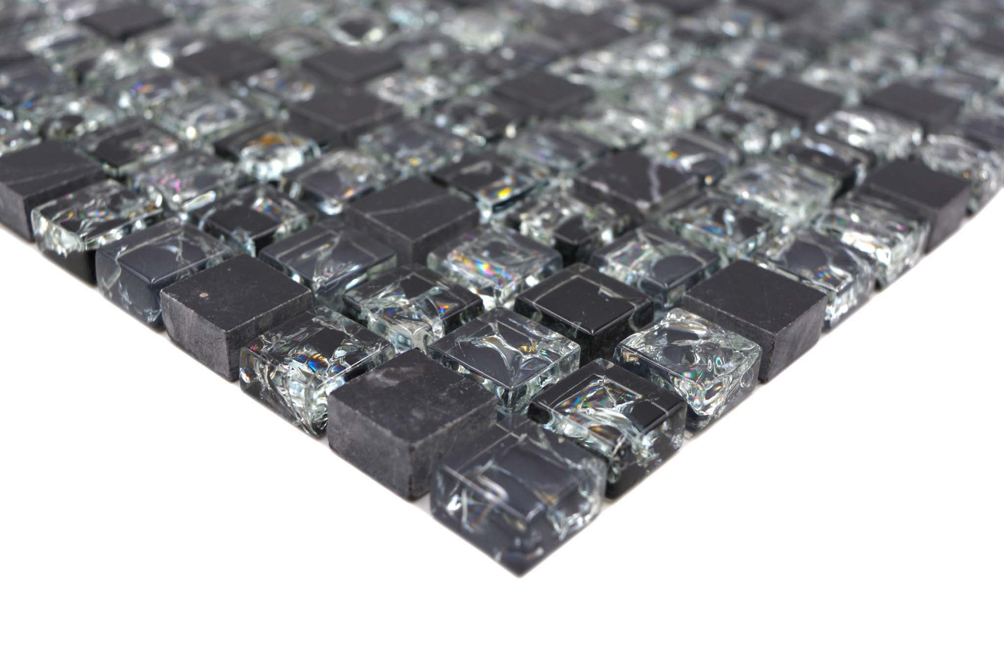 Mosaik Svart Vaggeryd - 002 | 0,093 m²/ark