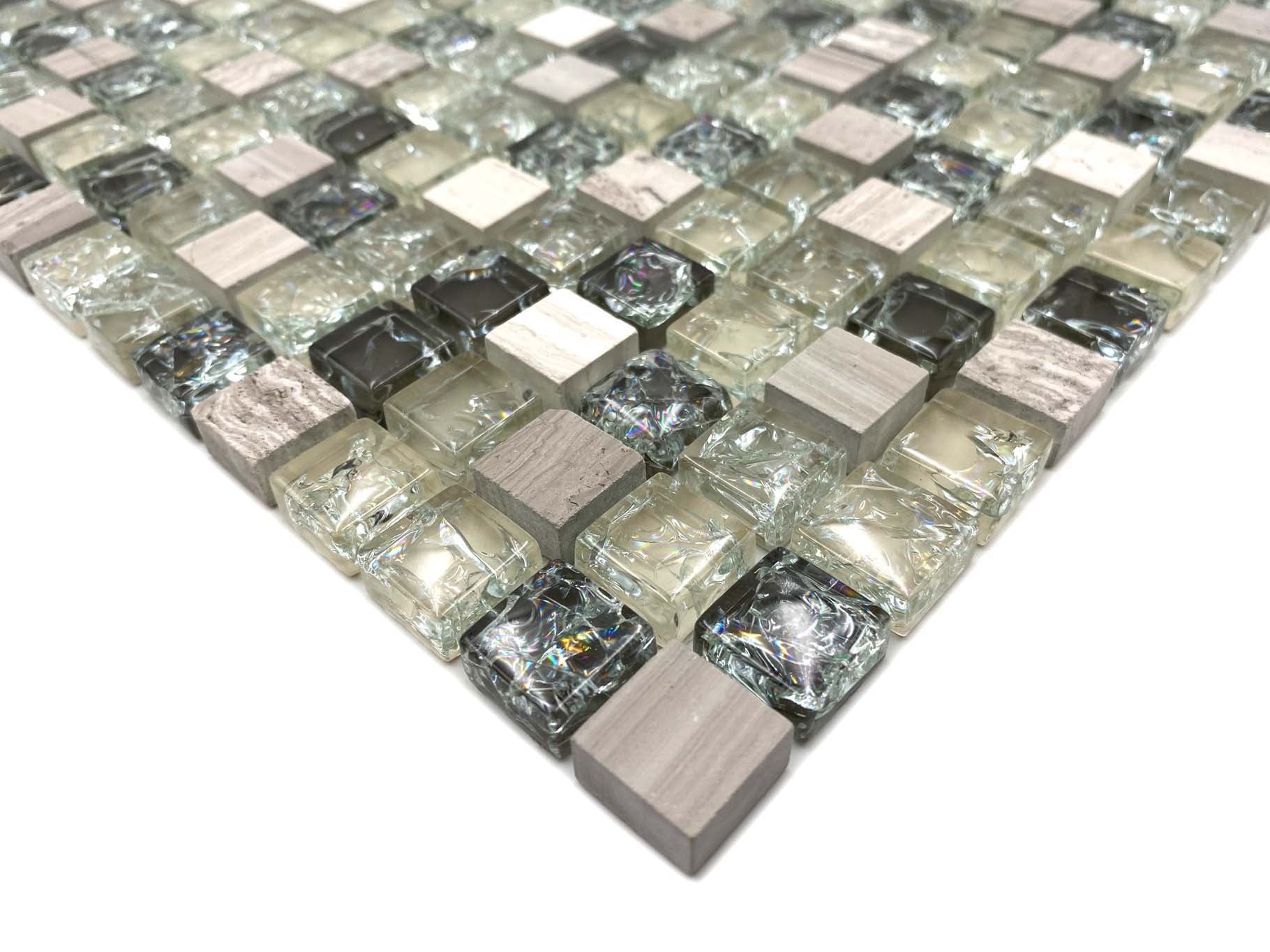 Mosaik Grå Vaggeryd - 003 | 0,093 m²/ark