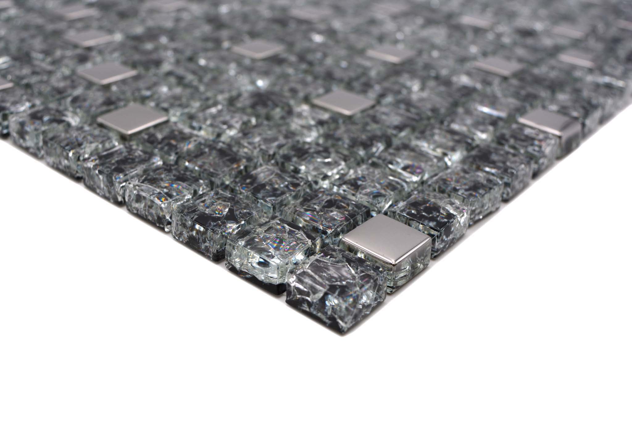 Mosaik Svart Nässjö - 037 | 0,09 m²/ark