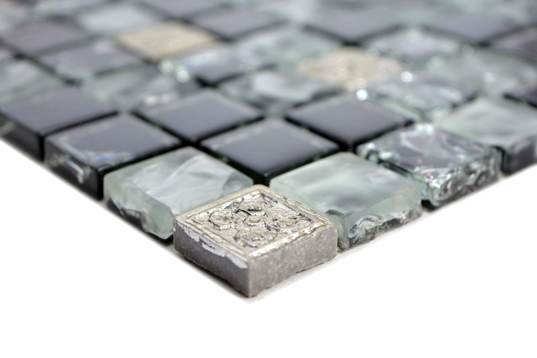 Mosaik Grå Nässjö - 038 | 0,09 m²/ark