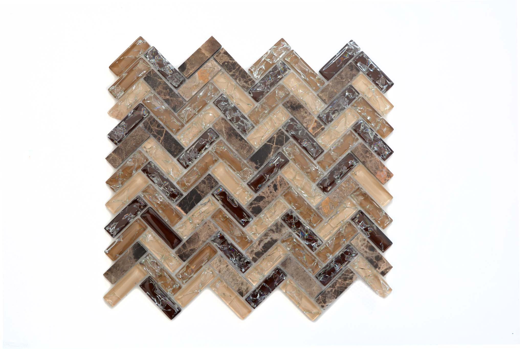 Mosaik Brun Vaggeryd - 015 | 0,077 m²/ark