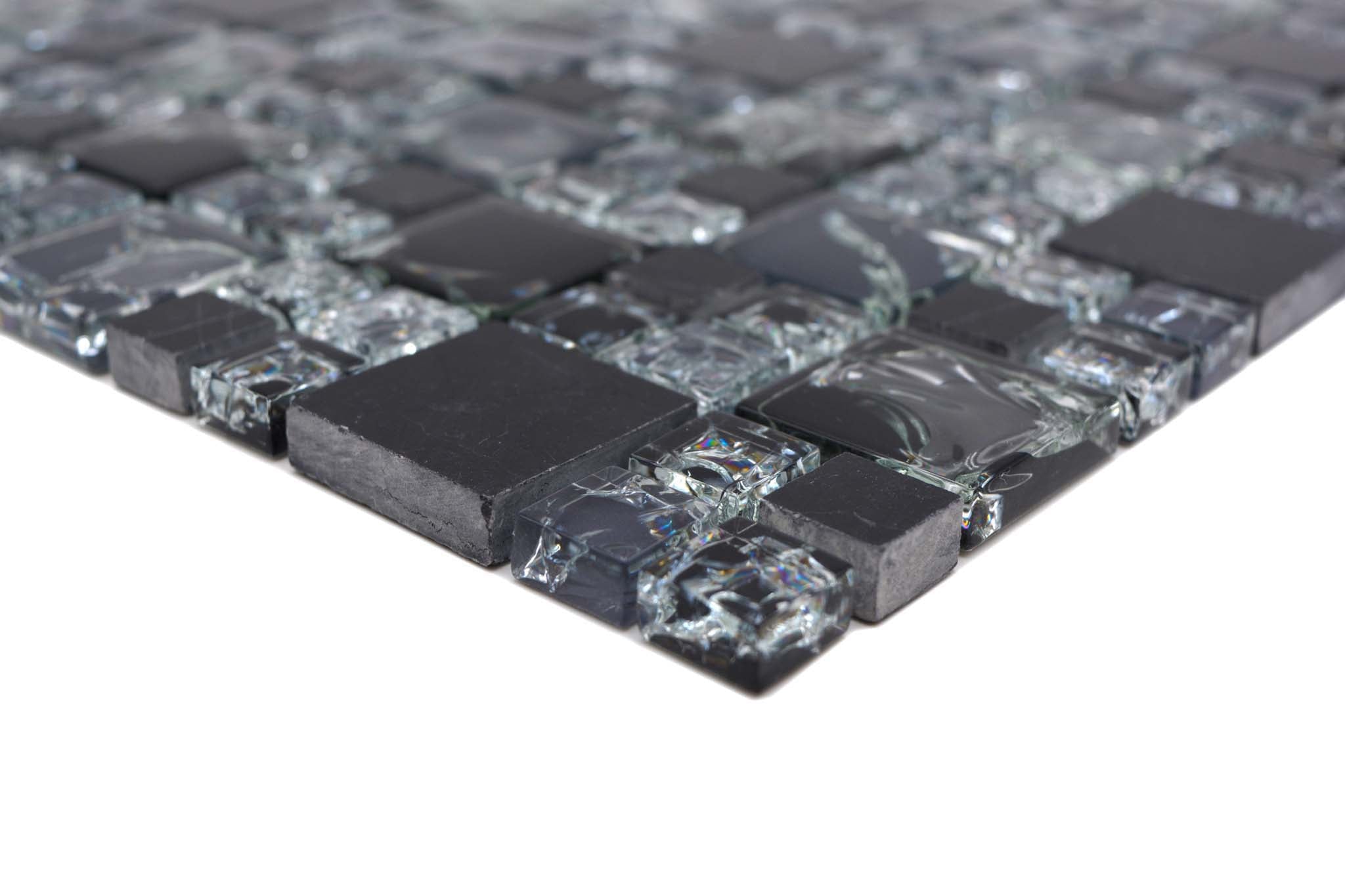 Mosaik Svart Vaggeryd - 017 | 0,093 m²/ark