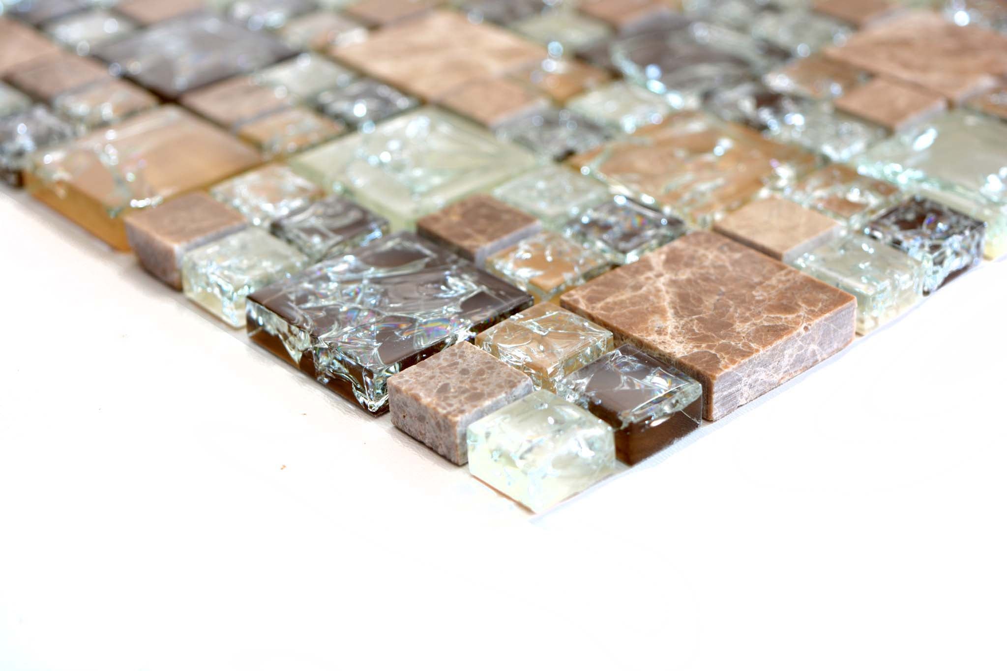 Mosaik Brun Vaggeryd - 019 | 0,093 m²/ark