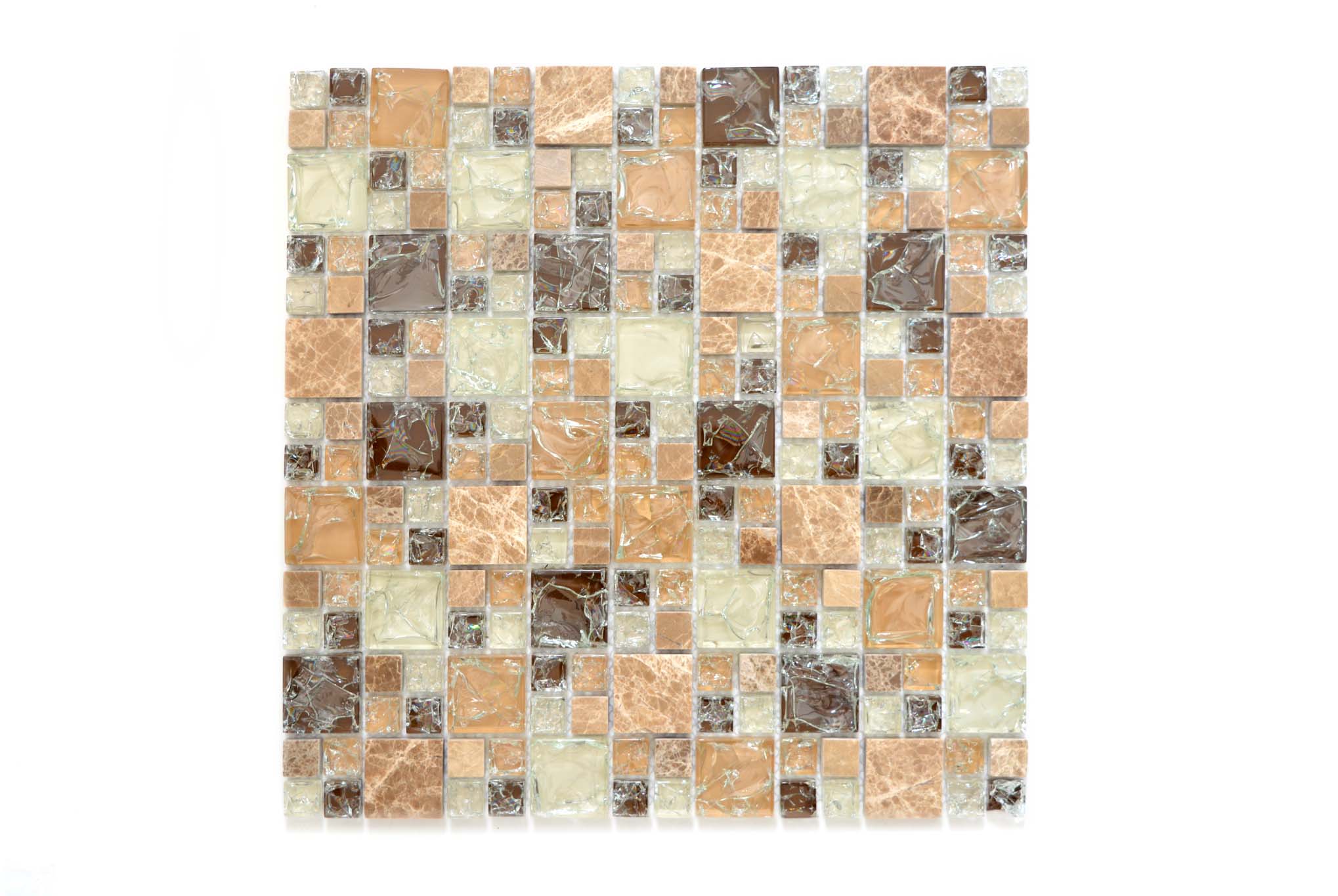 Mosaik Brun Vaggeryd - 019 | 0,093 m²/ark