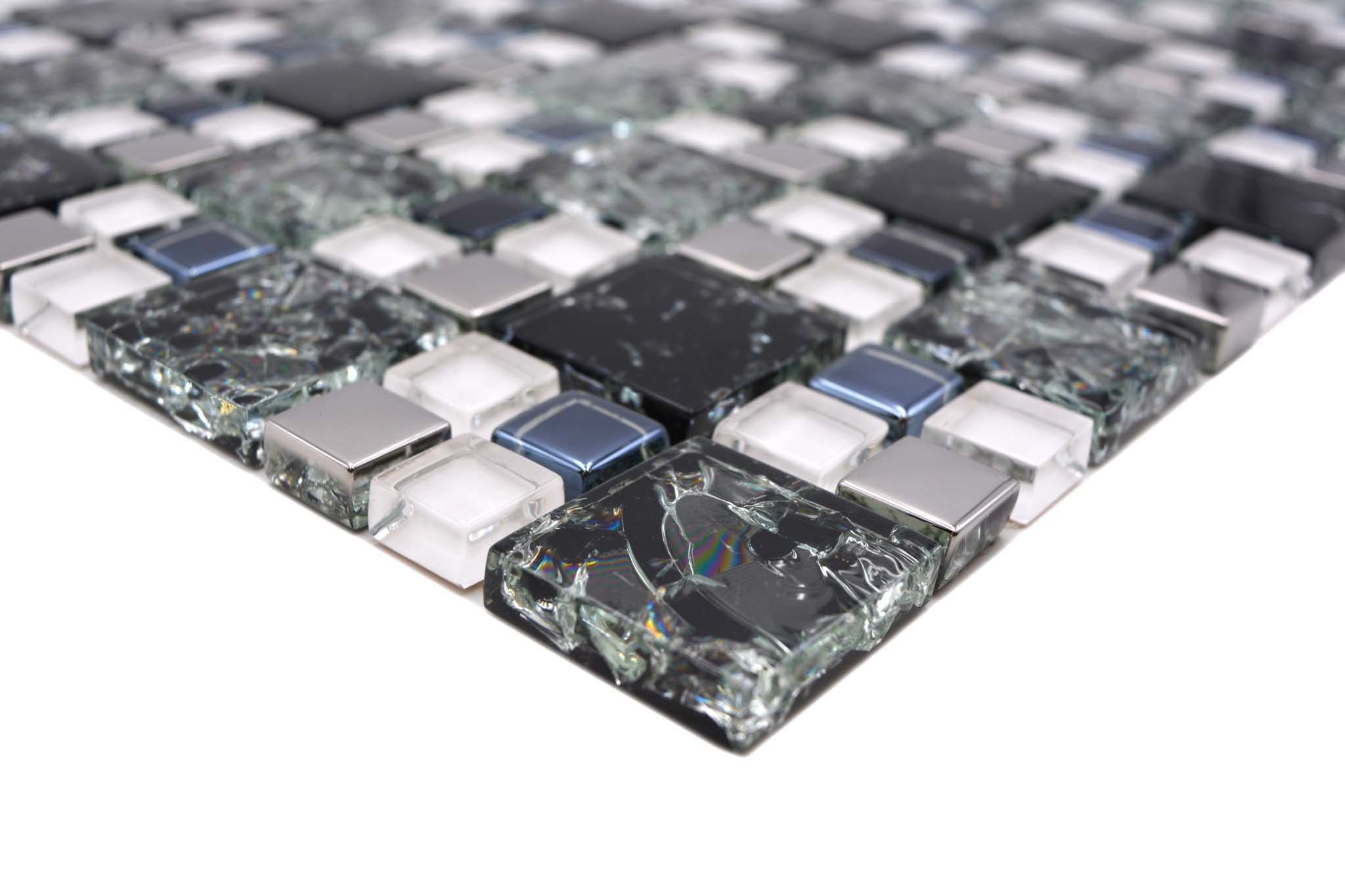 Mosaik Svart Nässjö - 039 | 0,114 m²/ark