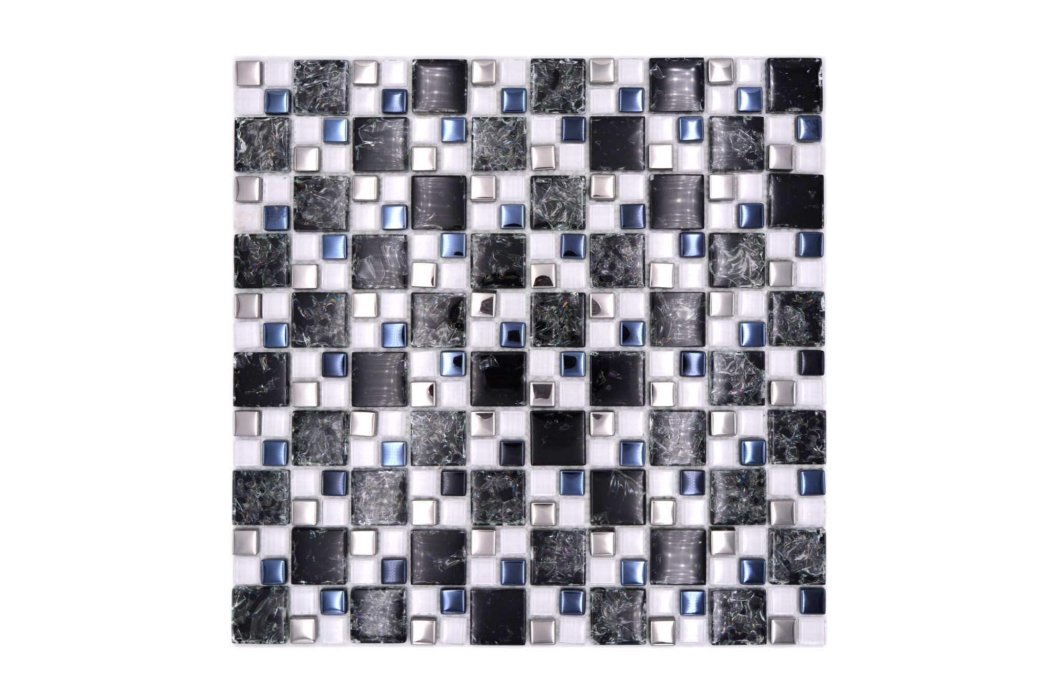 Mosaik Svart Nässjö - 039 | 0,114 m²/ark