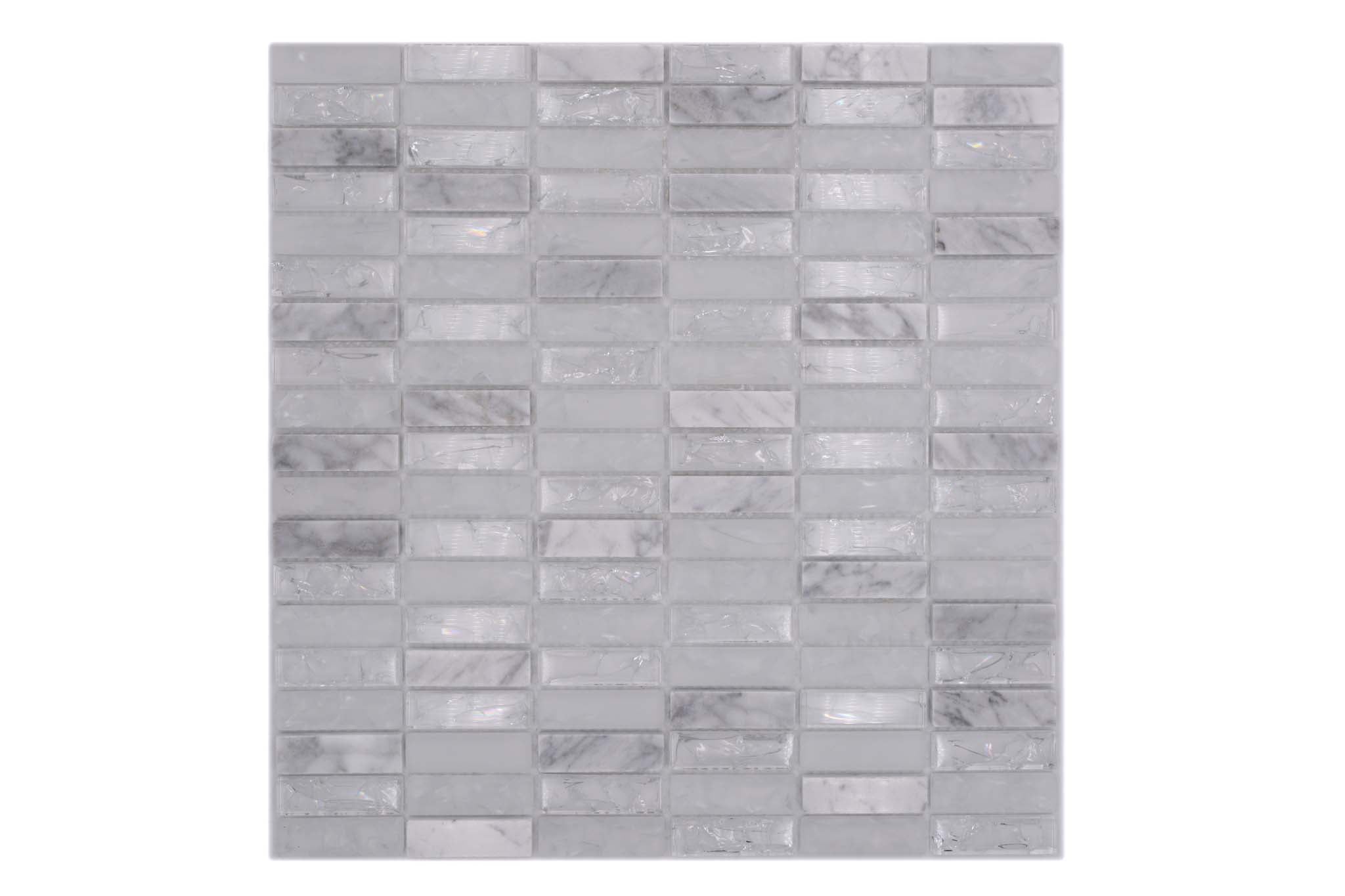 Mosaik Vit Vaggeryd - 021 | 0,1 m²/ark