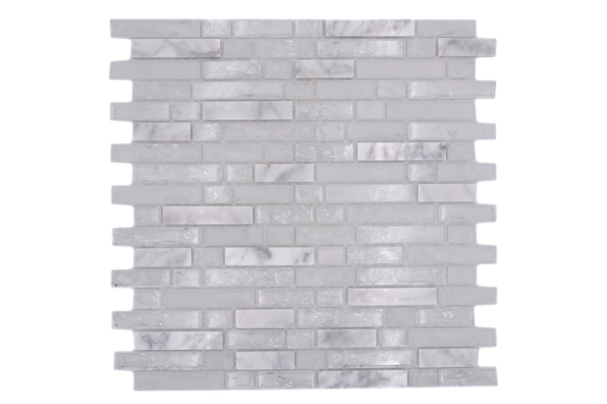 Mosaik Vit Vaggeryd - 026 | 0,091 m²/ark