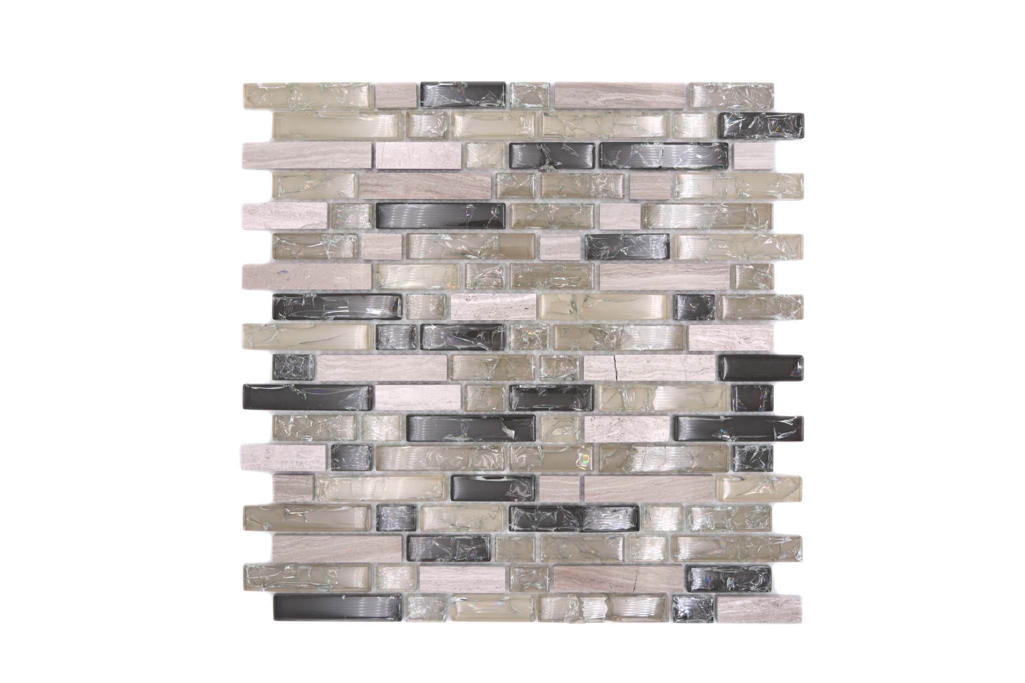 Mosaik Grå Vaggeryd - 028 | 0,091 m²/ark