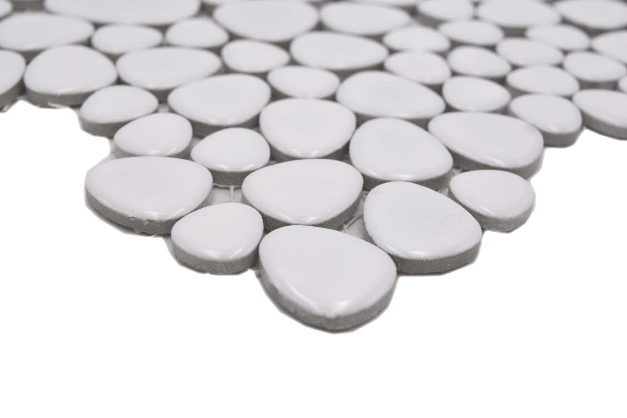 Mosaik Vit Älmhult - 004 | 0,076 m²/ark