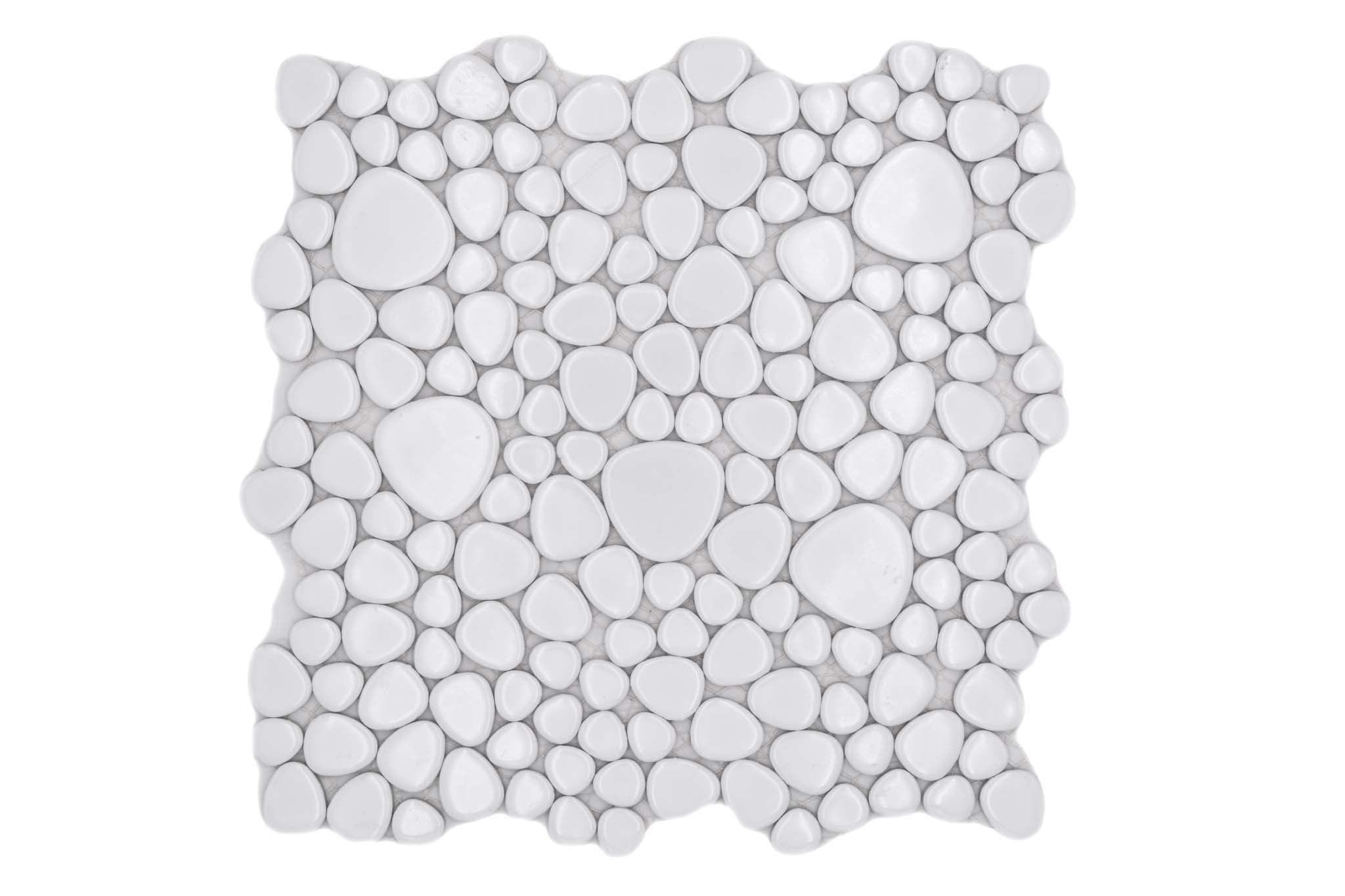 Mosaik Vit Älmhult - 004 | 0,076 m²/ark