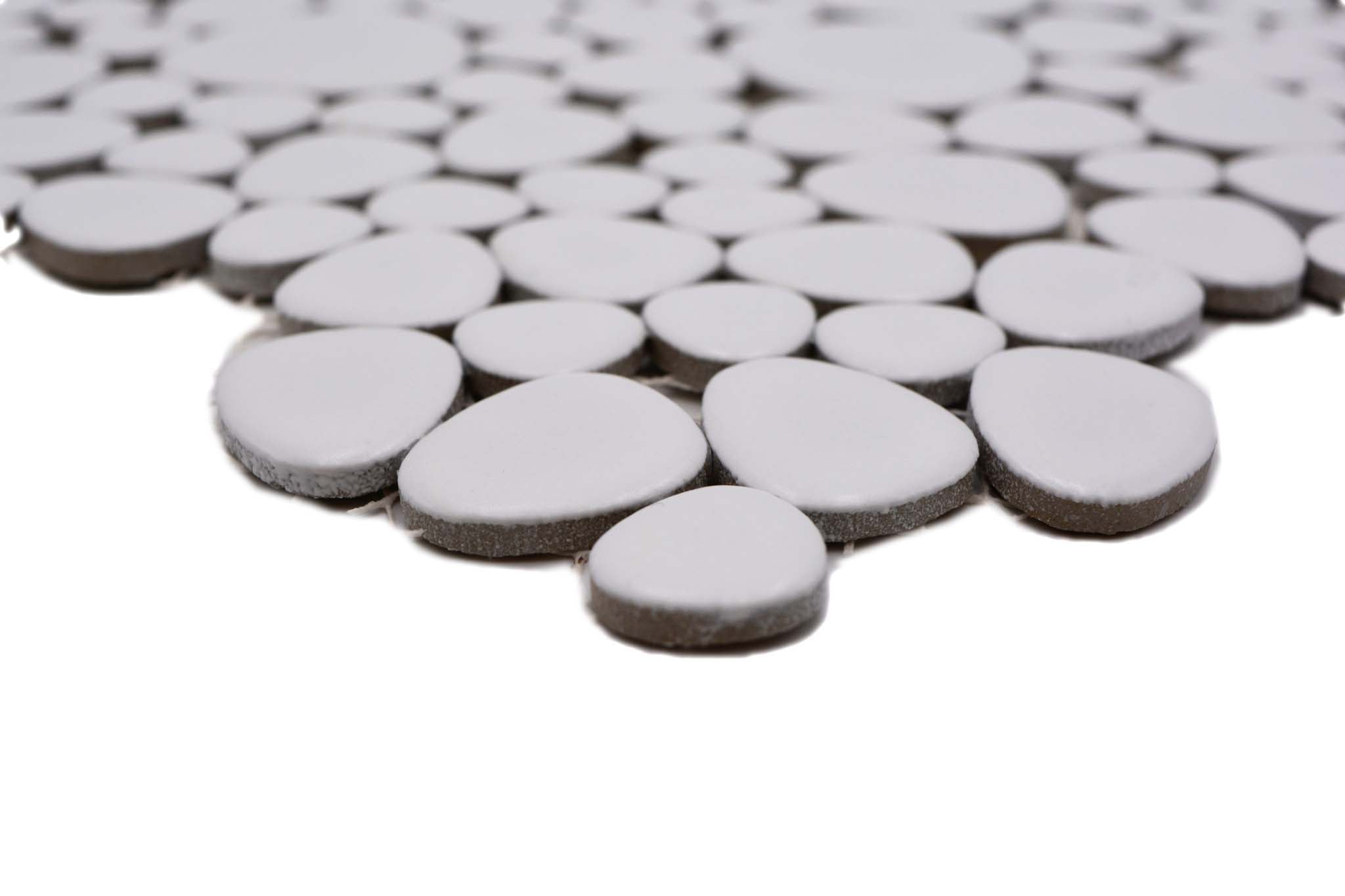 Mosaik Vit Älmhult - 005 | 0,076 m²/ark