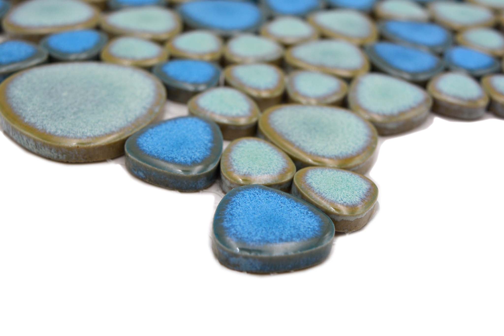 Mosaik Blå Älmhult - 008 | 0,09 m²/ark