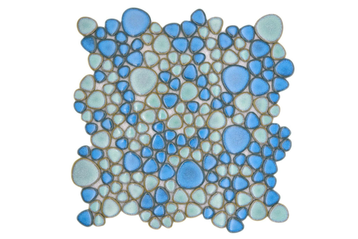 Mosaik Blå Älmhult - 008 | 0,09 m²/ark