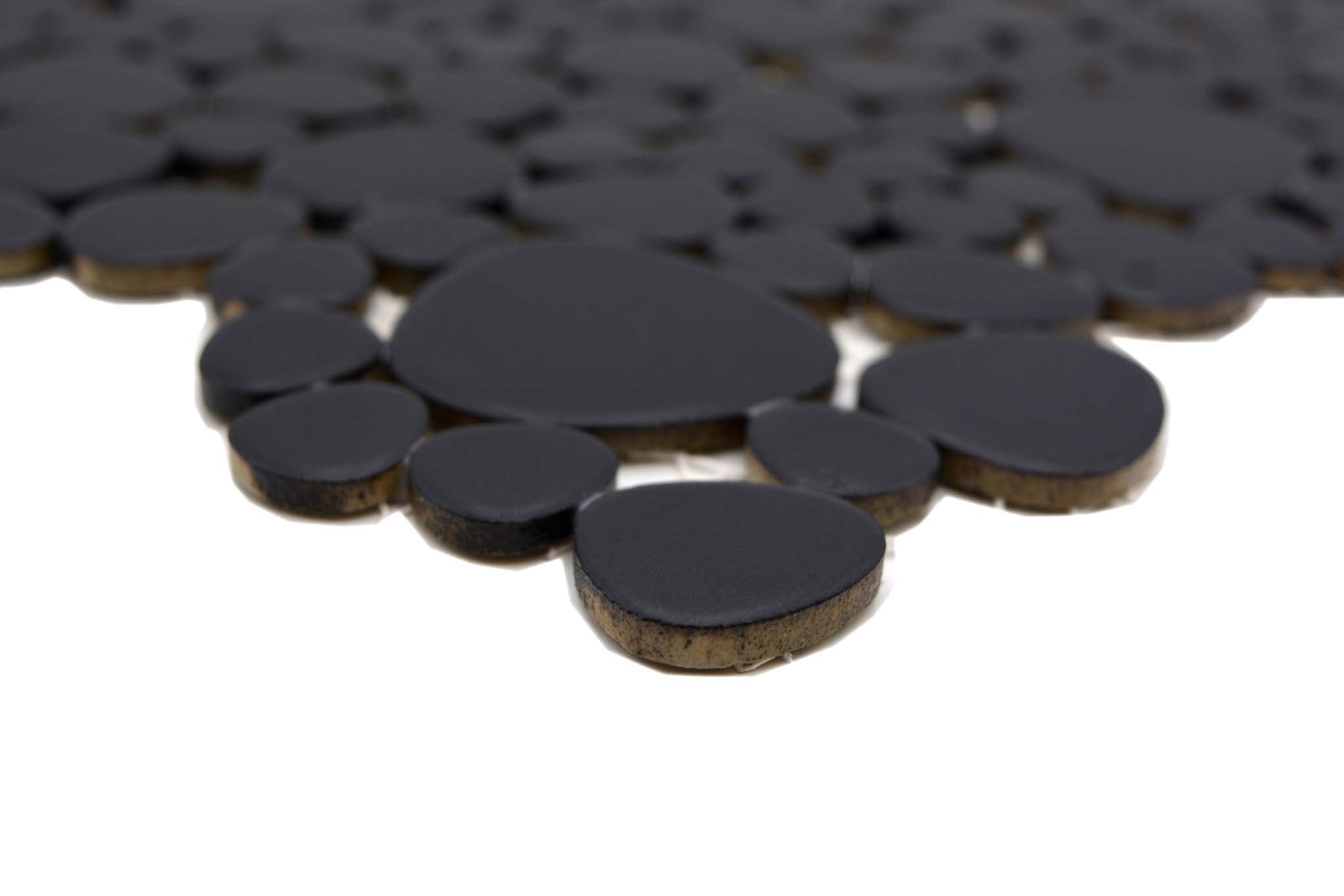 Mosaik Svart Älmhult - 010 | 0,076 m²/ark