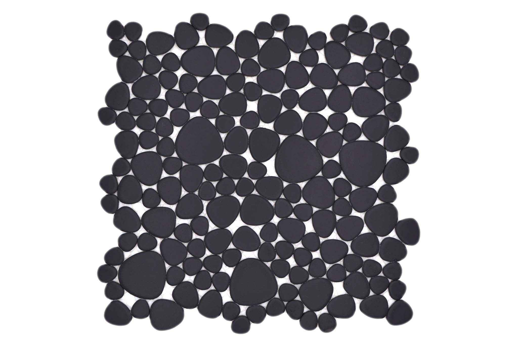 Mosaik Svart Älmhult - 010 | 0,076 m²/ark