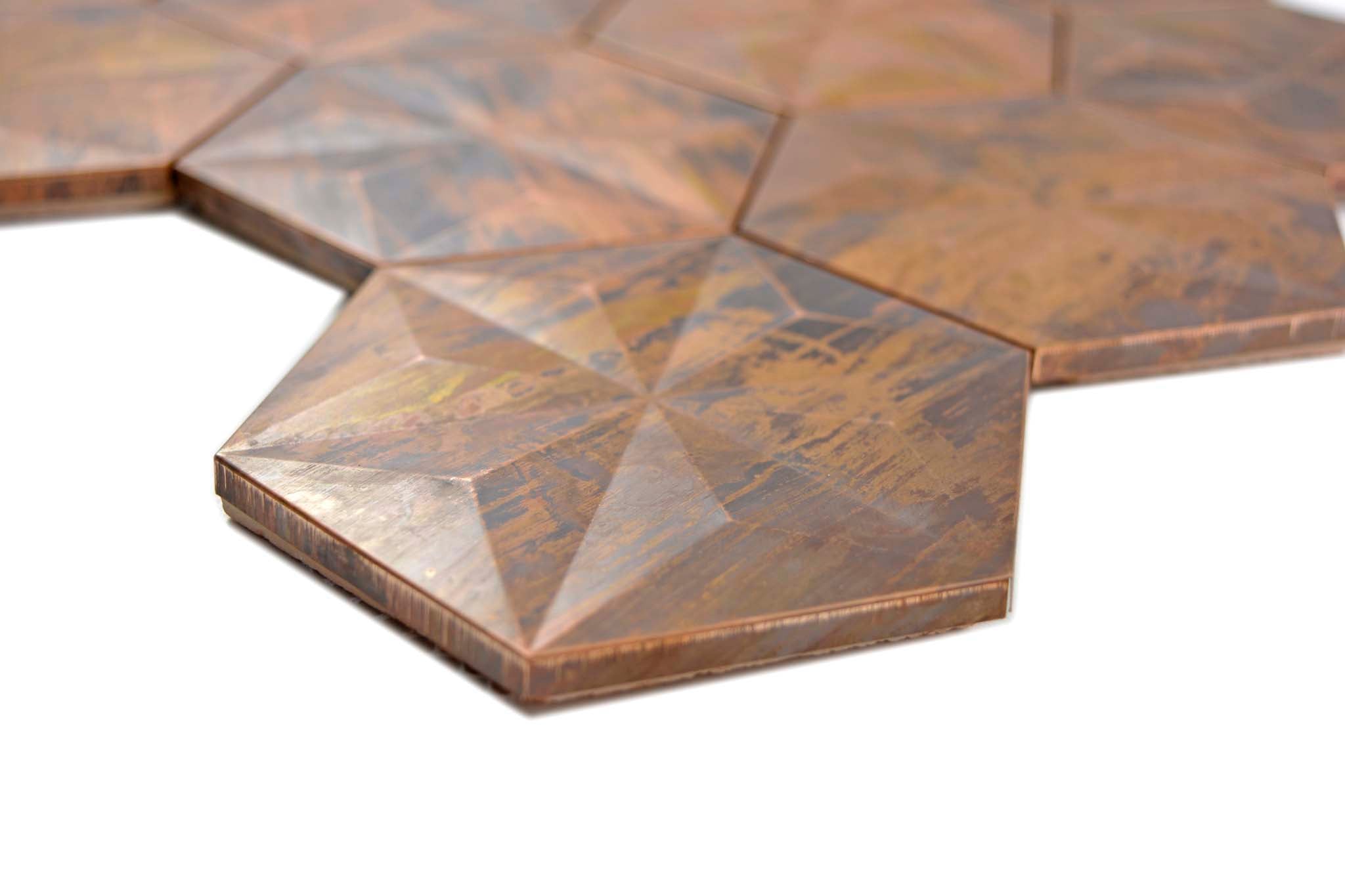 Mosaik Koppar Molde - 017 | 0,081 m²/ark