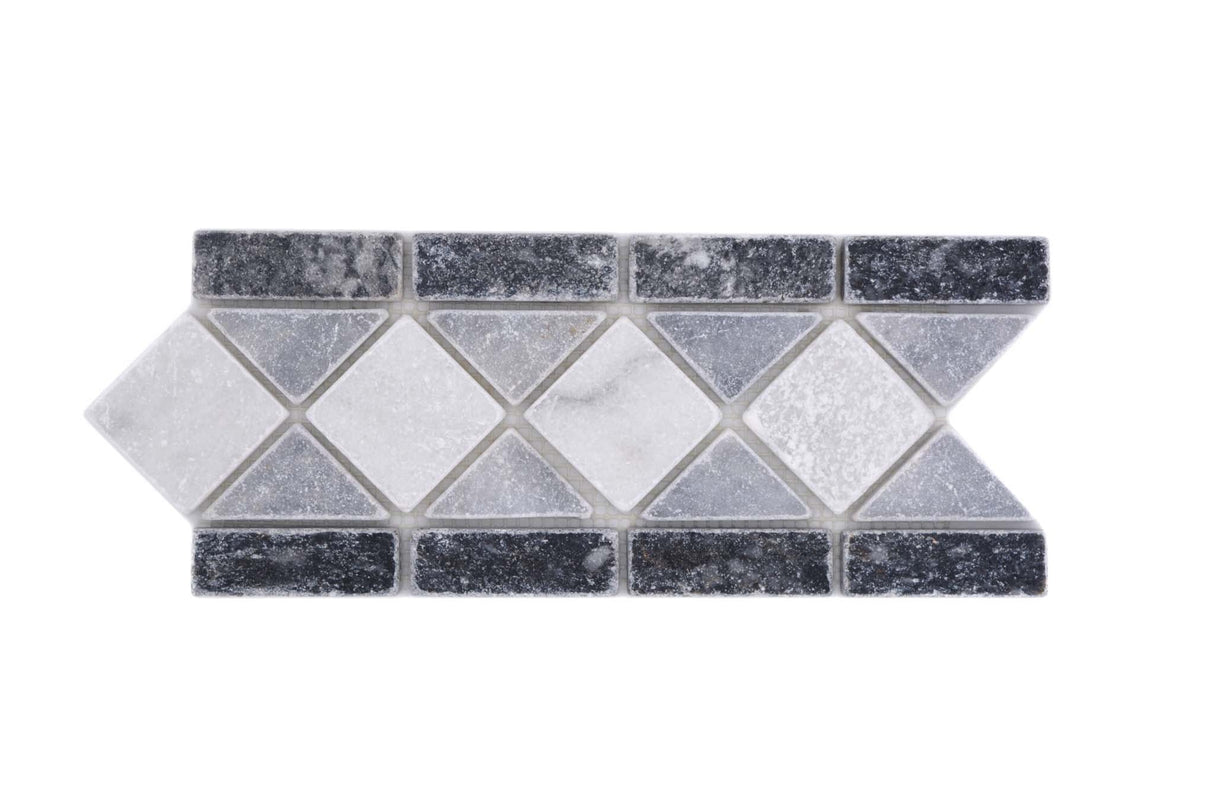 Bård (Klinker) Svart Eslöv - 001 | 125x285x10mm. Säljs styckvis.