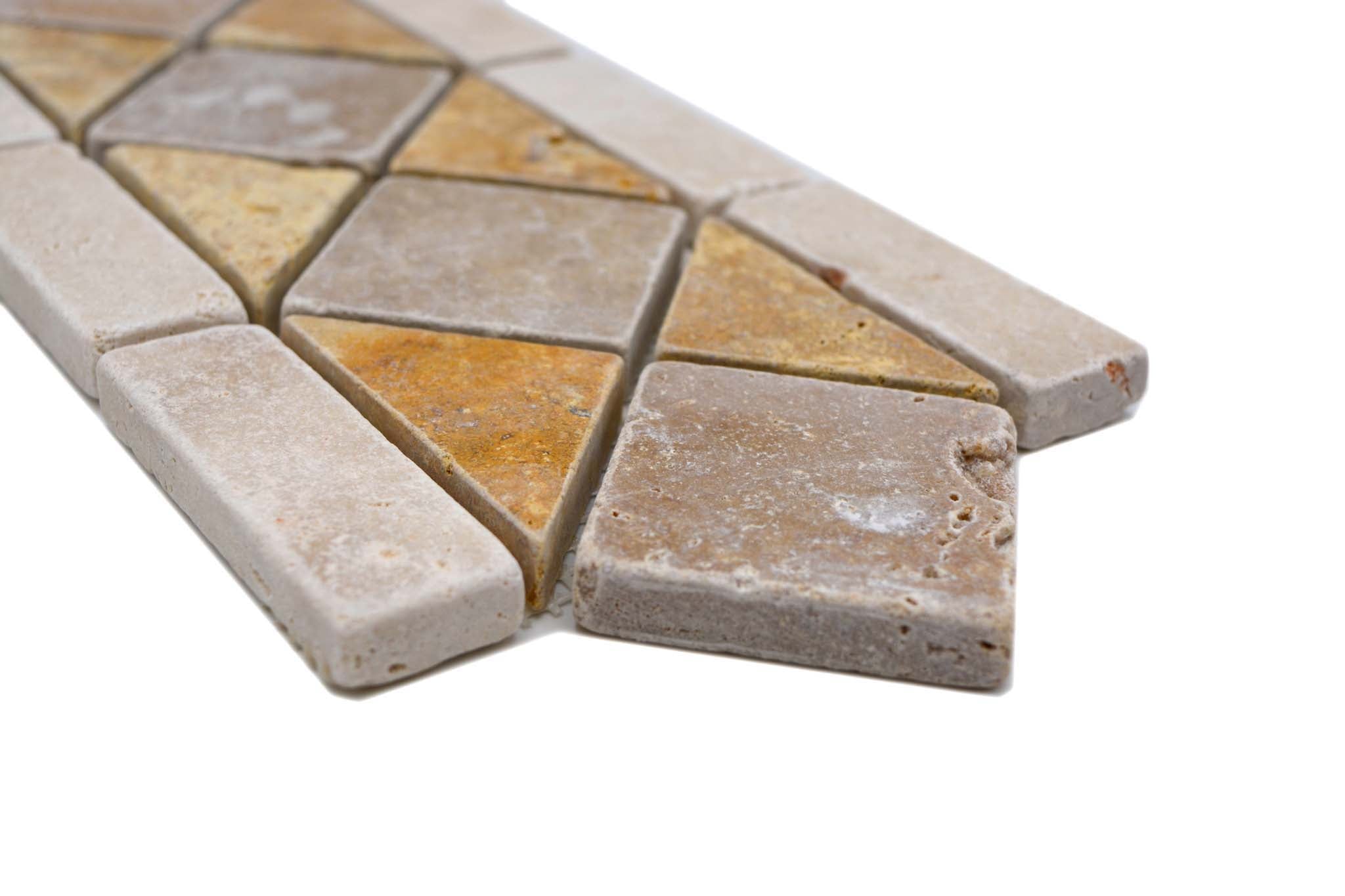 Bård (Klinker) Beige Södertälje - 009 | 125x285x10mm. Säljs styckvis.