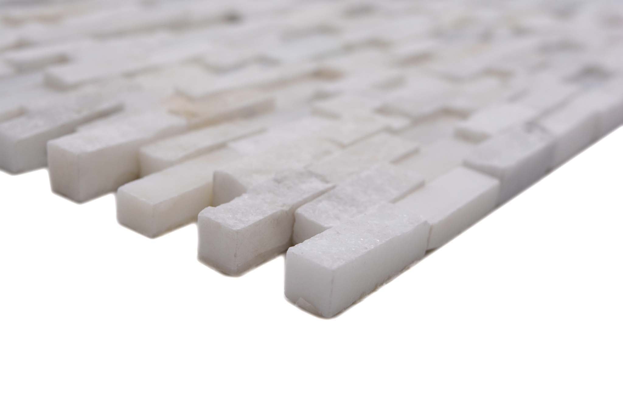 Mosaik Vit Trondheim - 001 | 0,093 m²/ark