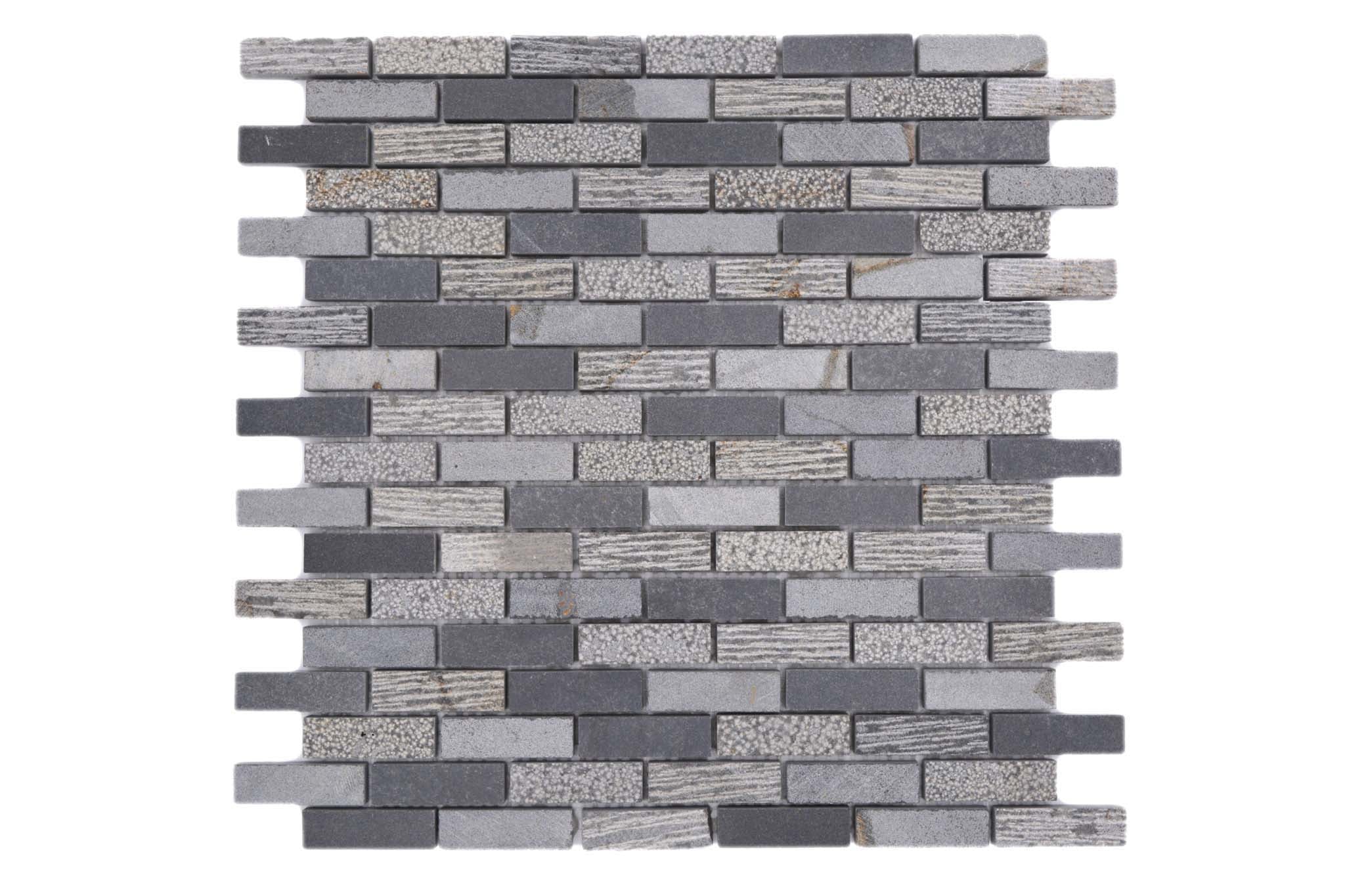 Mosaik Grå Ry - 017 | 0,093 m²/ark