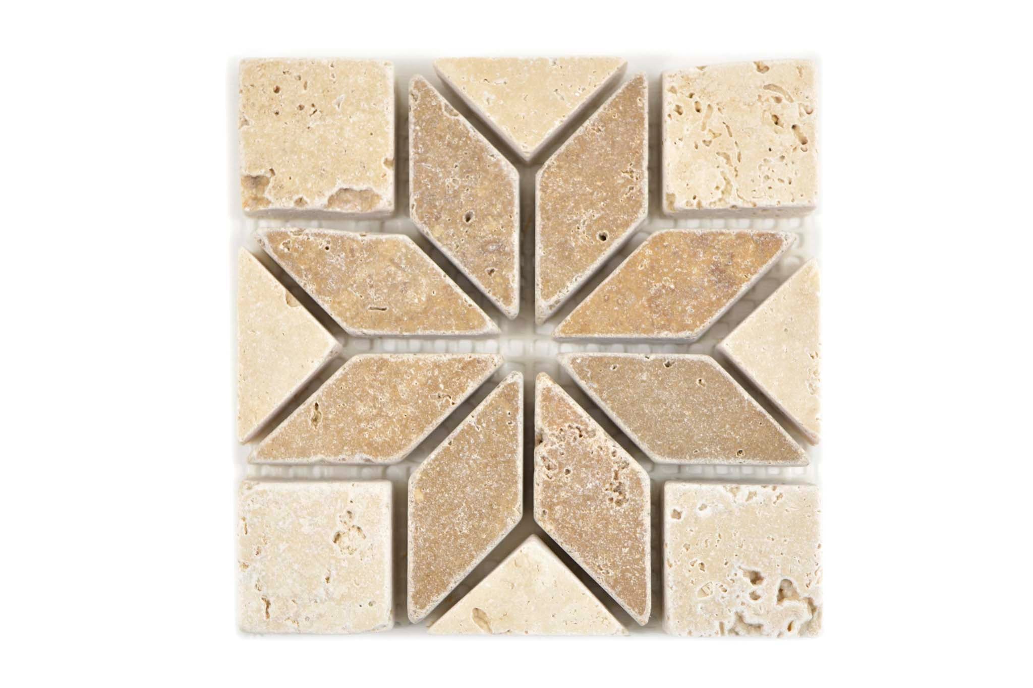 Sjösten Beige Nora - 010 | 100x100x10mm. Säljs styckvis.