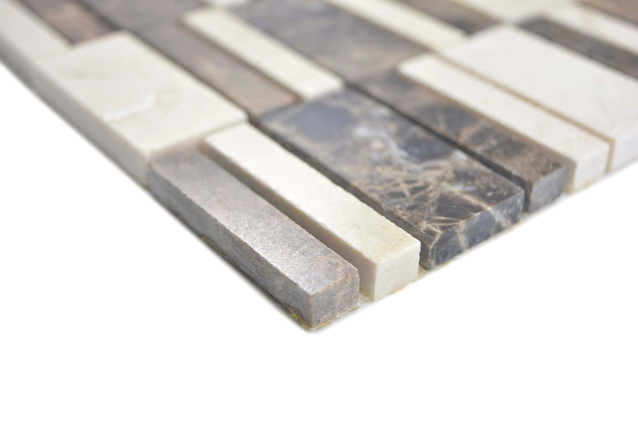 Mosaik Beige Vänersborg - 002 | 0,09 m²/ark