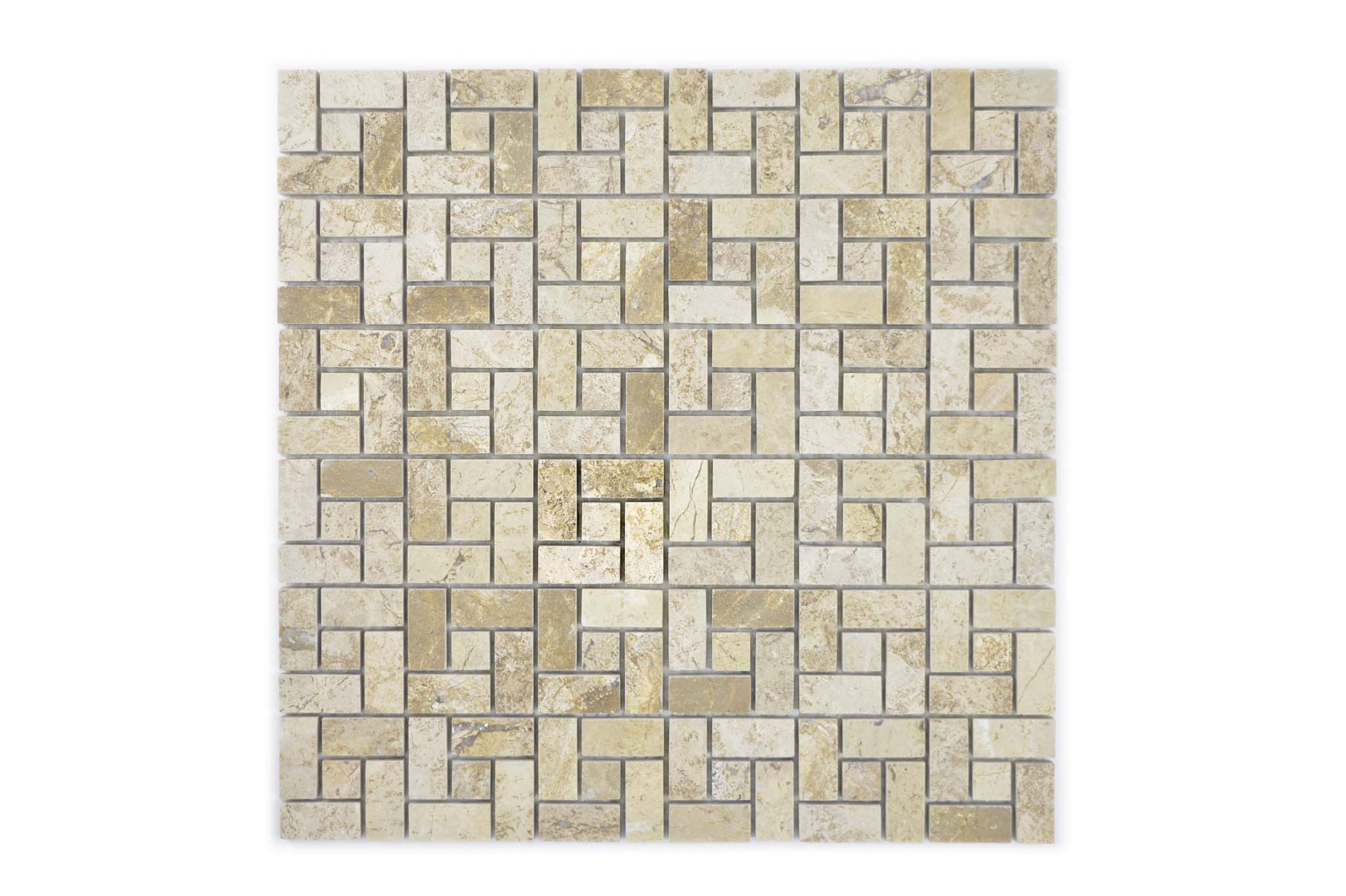 Mosaik Brun Copenhagen - 001 | 0,093 m²/ark