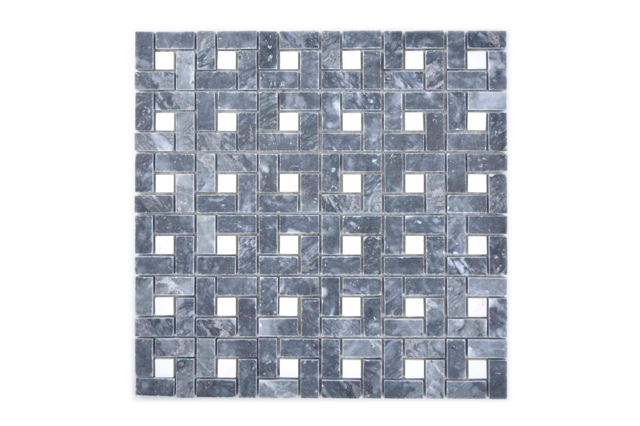 Mosaik Svart Copenhagen - 003 | 0,093 m²/ark