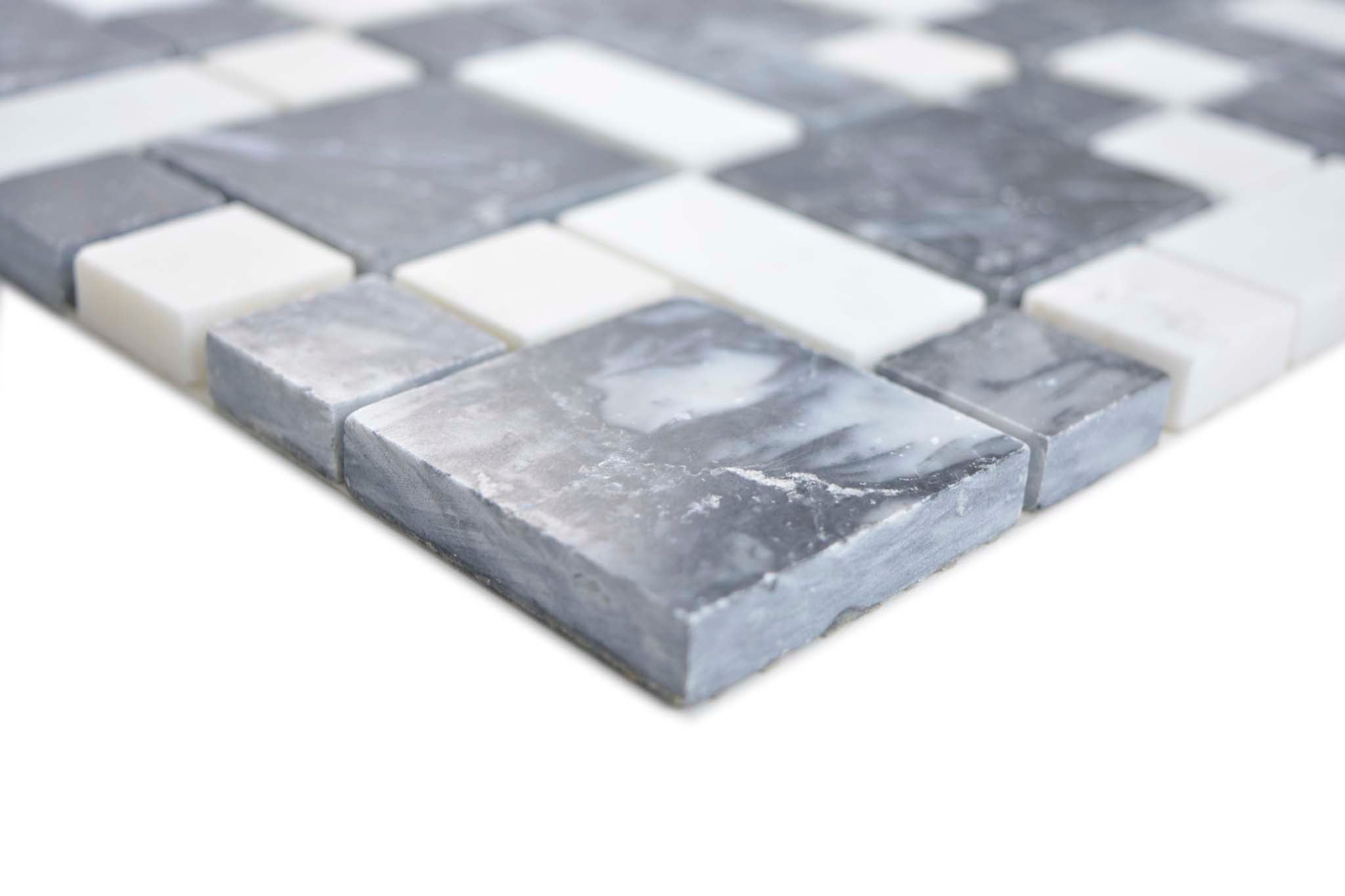 Mosaik Svart Vänersborg - 003 | 0,093 m²/ark