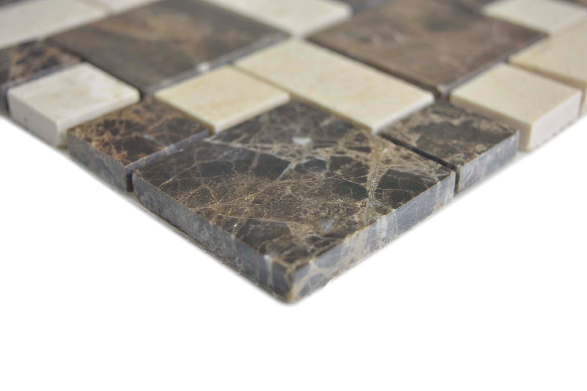 Mosaik Beige Vänersborg - 004 | 0,093 m²/ark