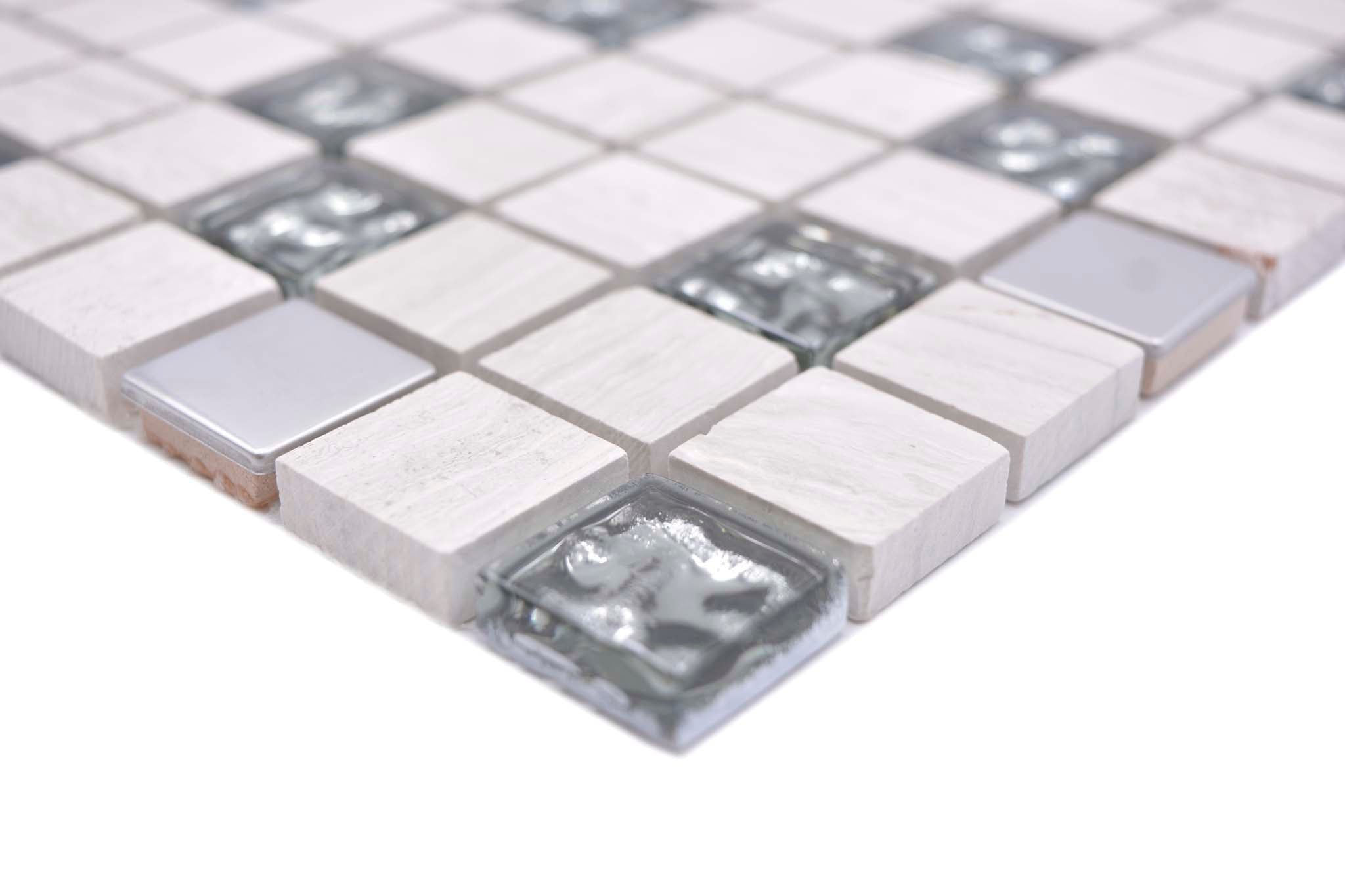 Mosaik Grå Avesta - 020 | 0,09 m²/ark