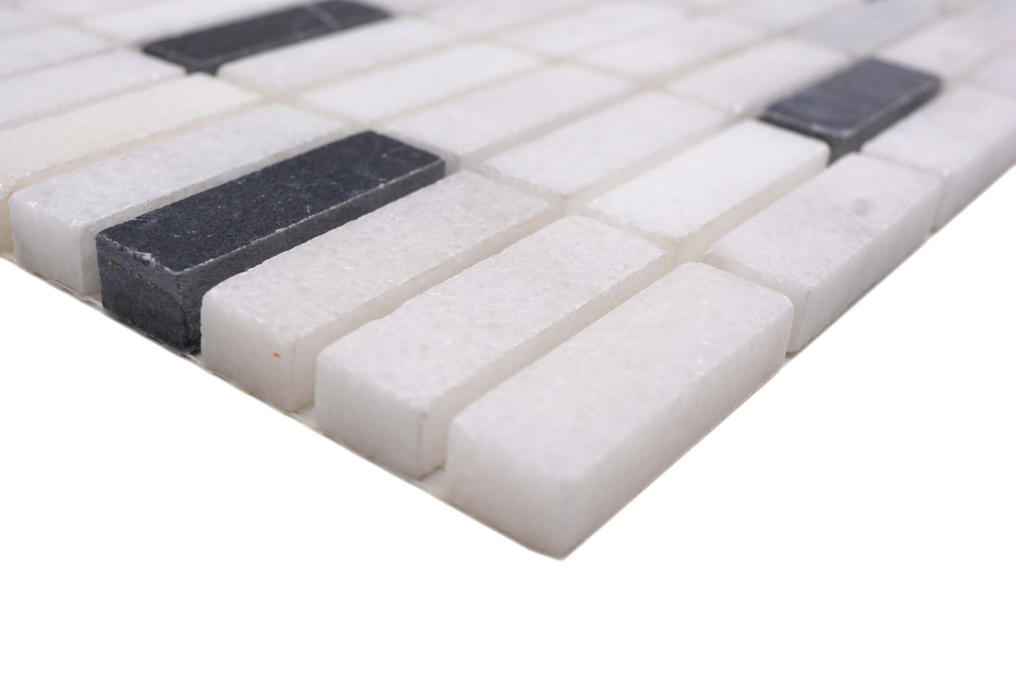 Mosaik Svart Hamar - 013 | 0,094 m²/ark