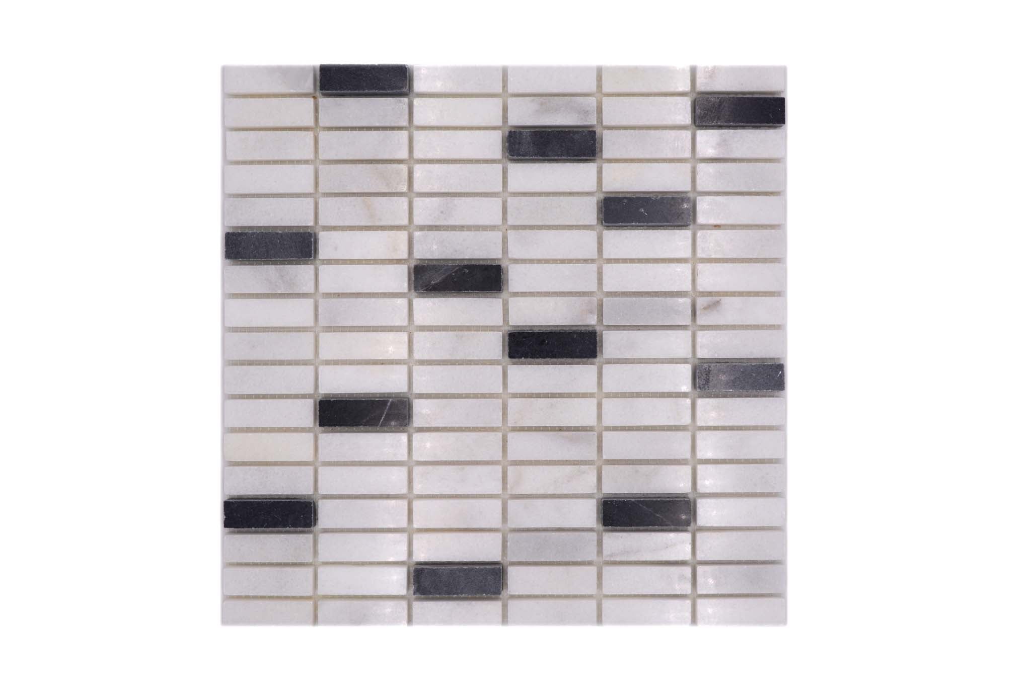 Mosaik Svart Hamar - 013 | 0,094 m²/ark