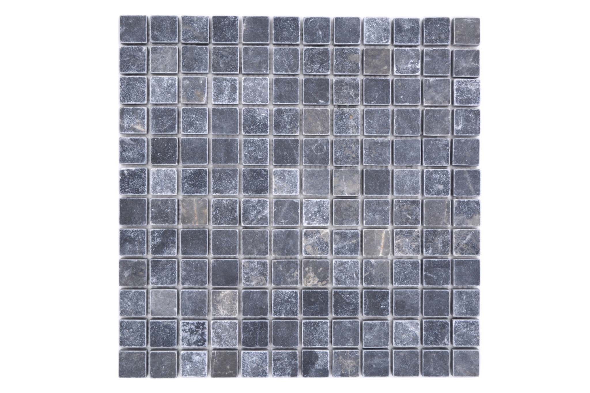 Mosaik Svart Borlänge - 009 | 0,093 m²/ark