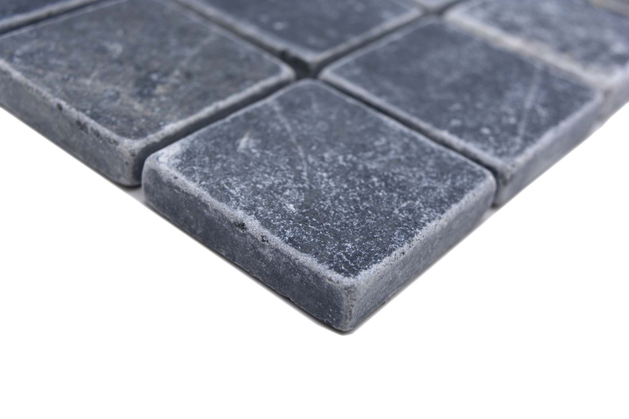 Mosaik Svart Borlänge - 010 | 0,093 m²/ark