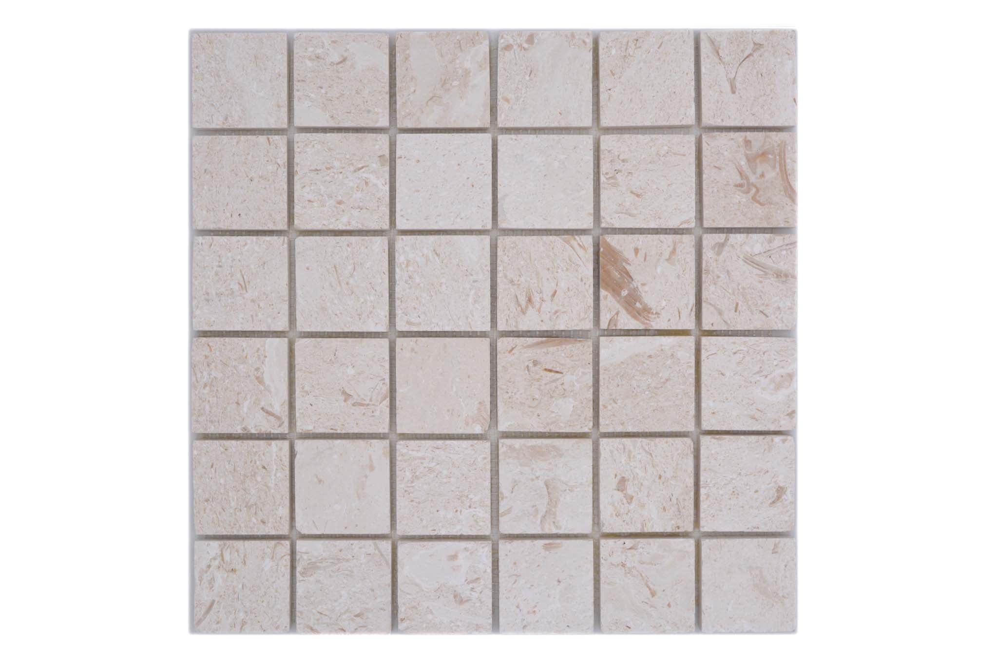 Mosaik Vit Kinna - 003 | 0,093 m²/ark