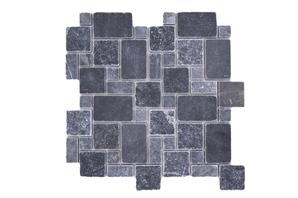 Mosaik Svart Borlänge - 011 | 0,093 m²/ark