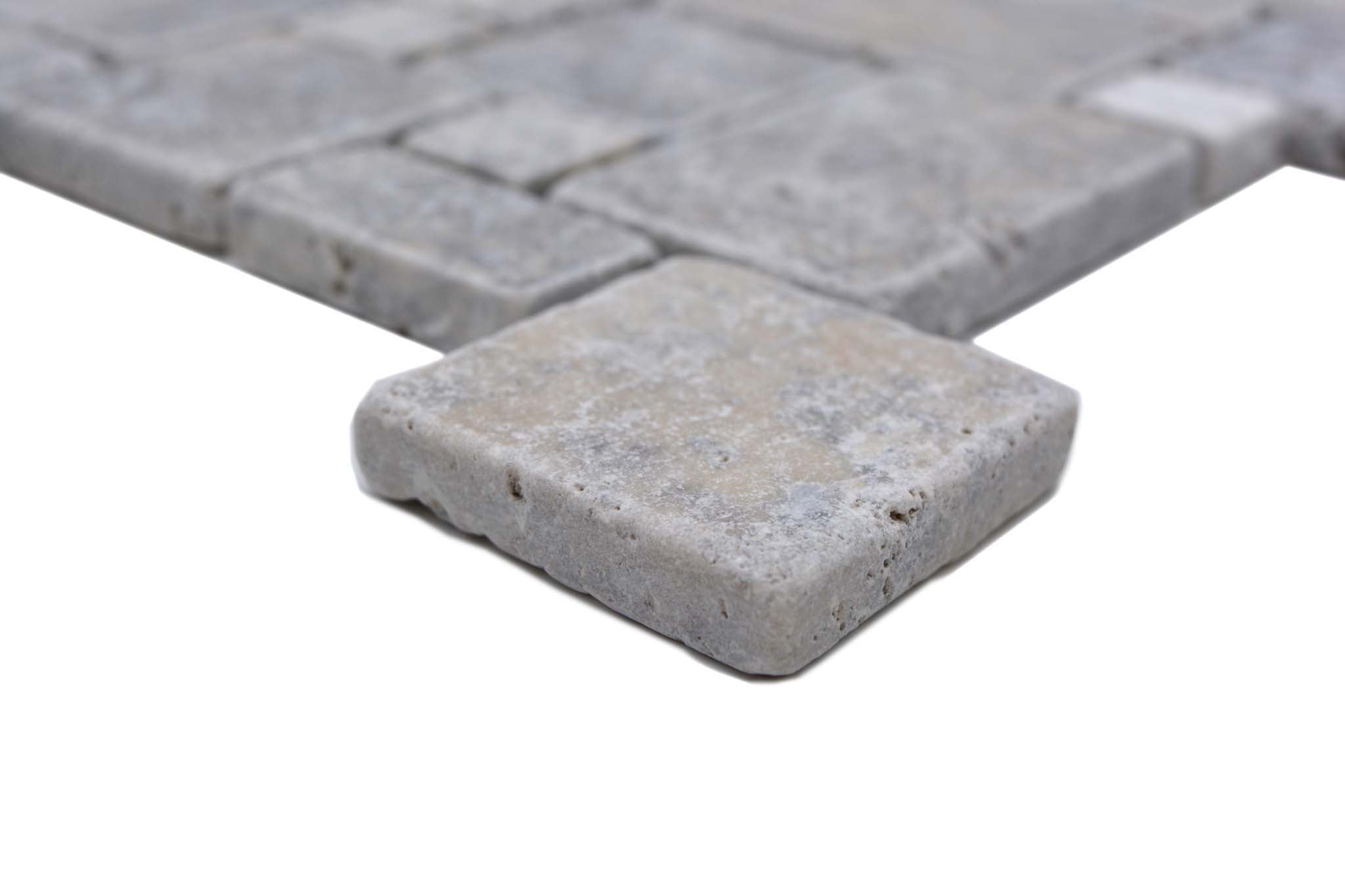 Mosaik Vit Lund - 011 | 0,093 m²/ark