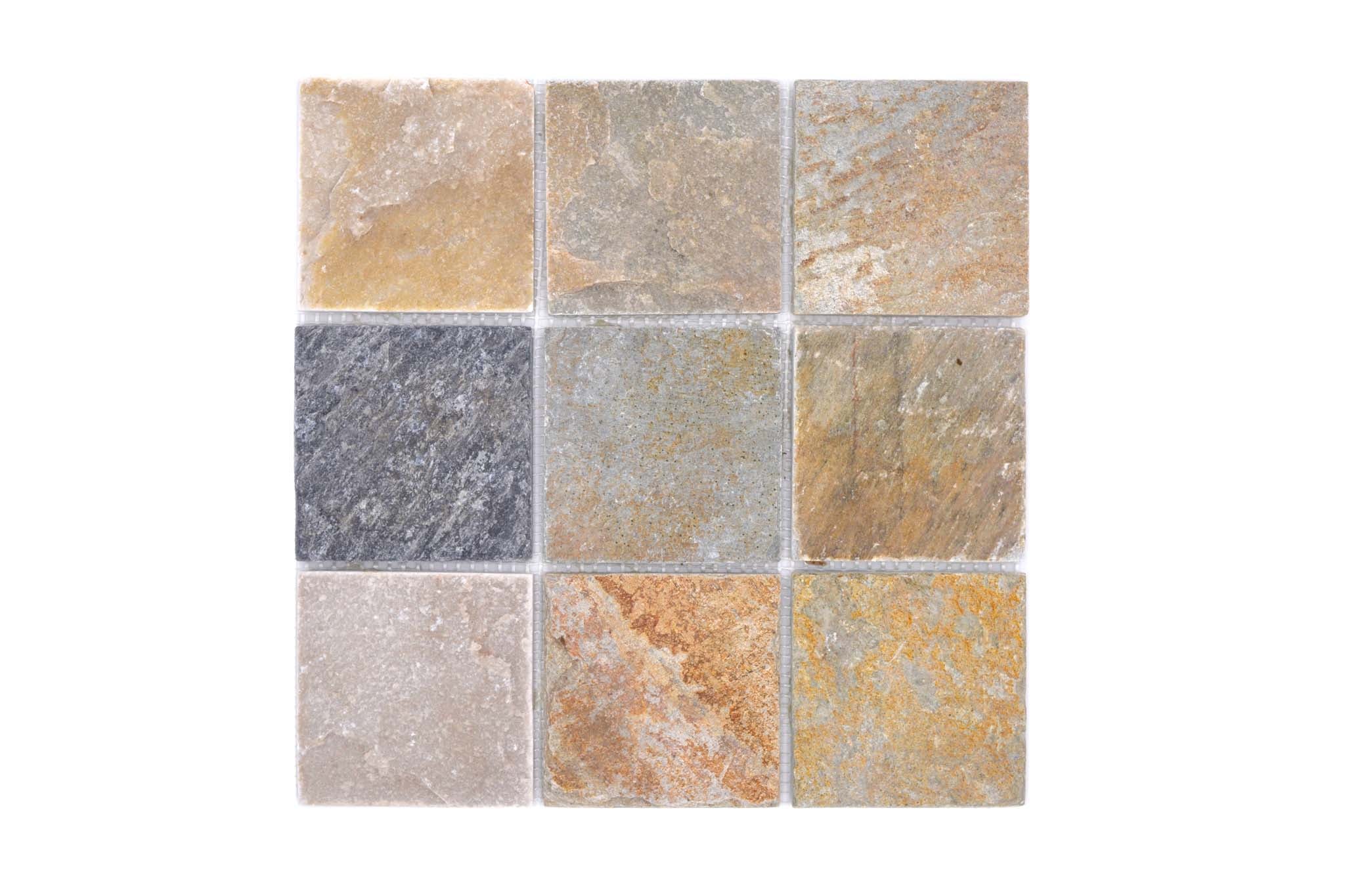 Mosaik Beige Mölndal - 003 | 0,089 m²/ark