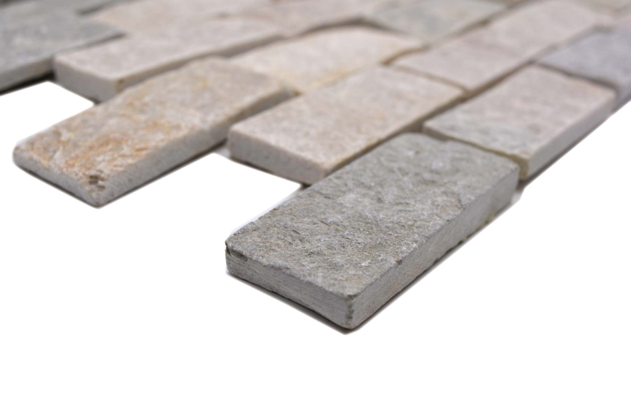 Mosaik Beige Mölndal - 005 | 0,09 m²/ark