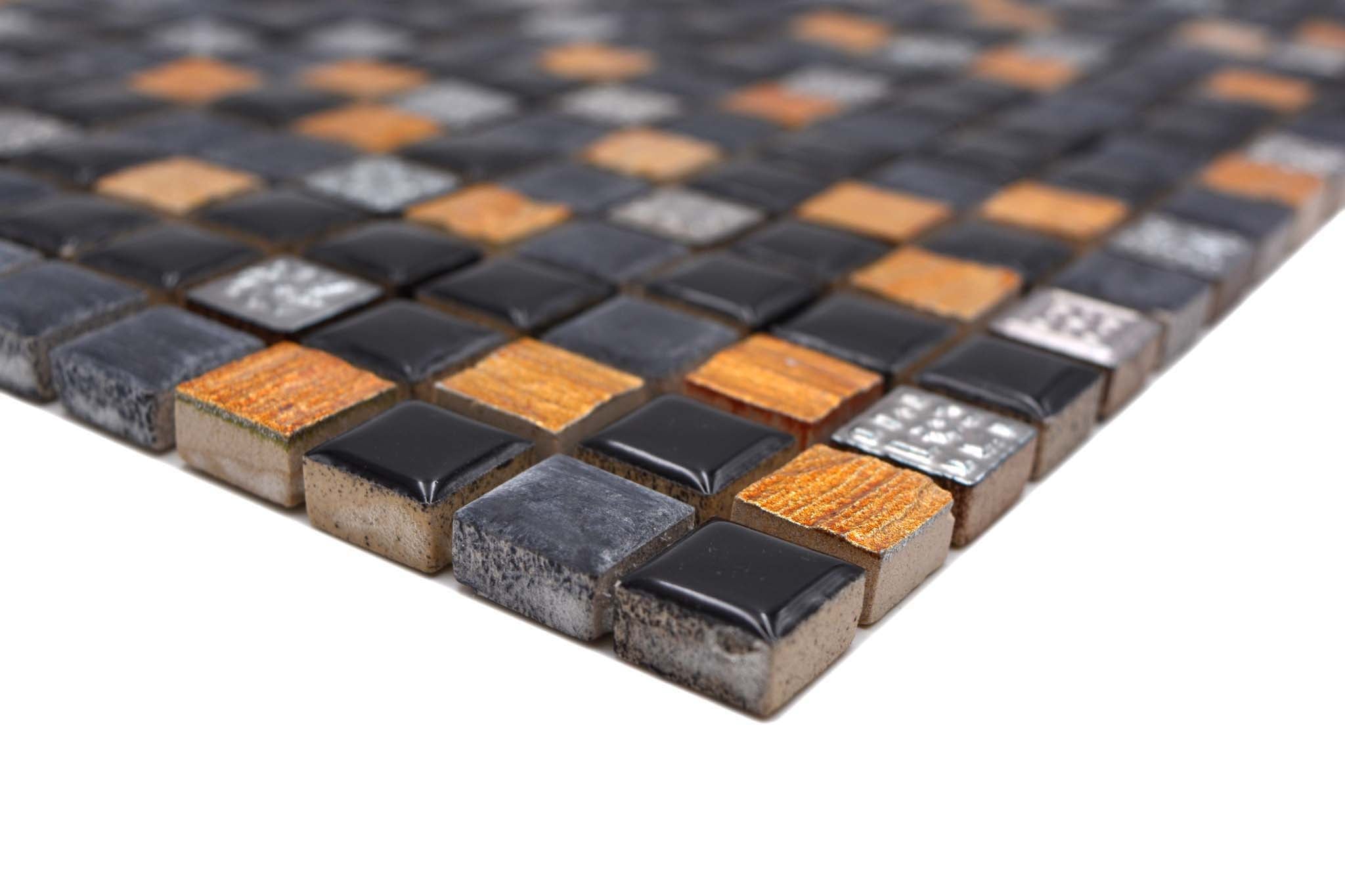 Mosaik Svart Orsa - 026 | 0,093 m²/ark