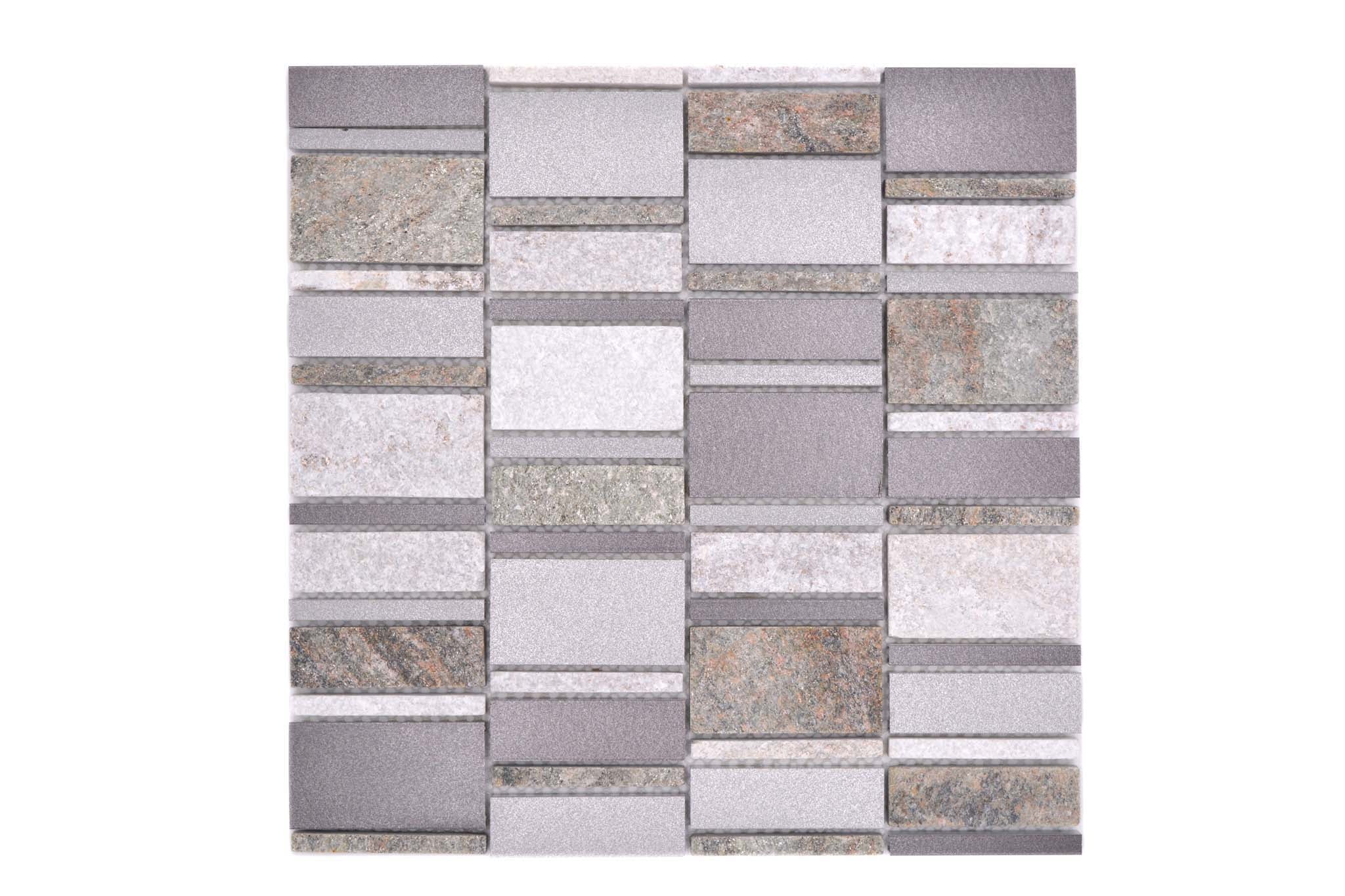 Mosaik Silver Ludvika - 001 | 0,087 m²/ark